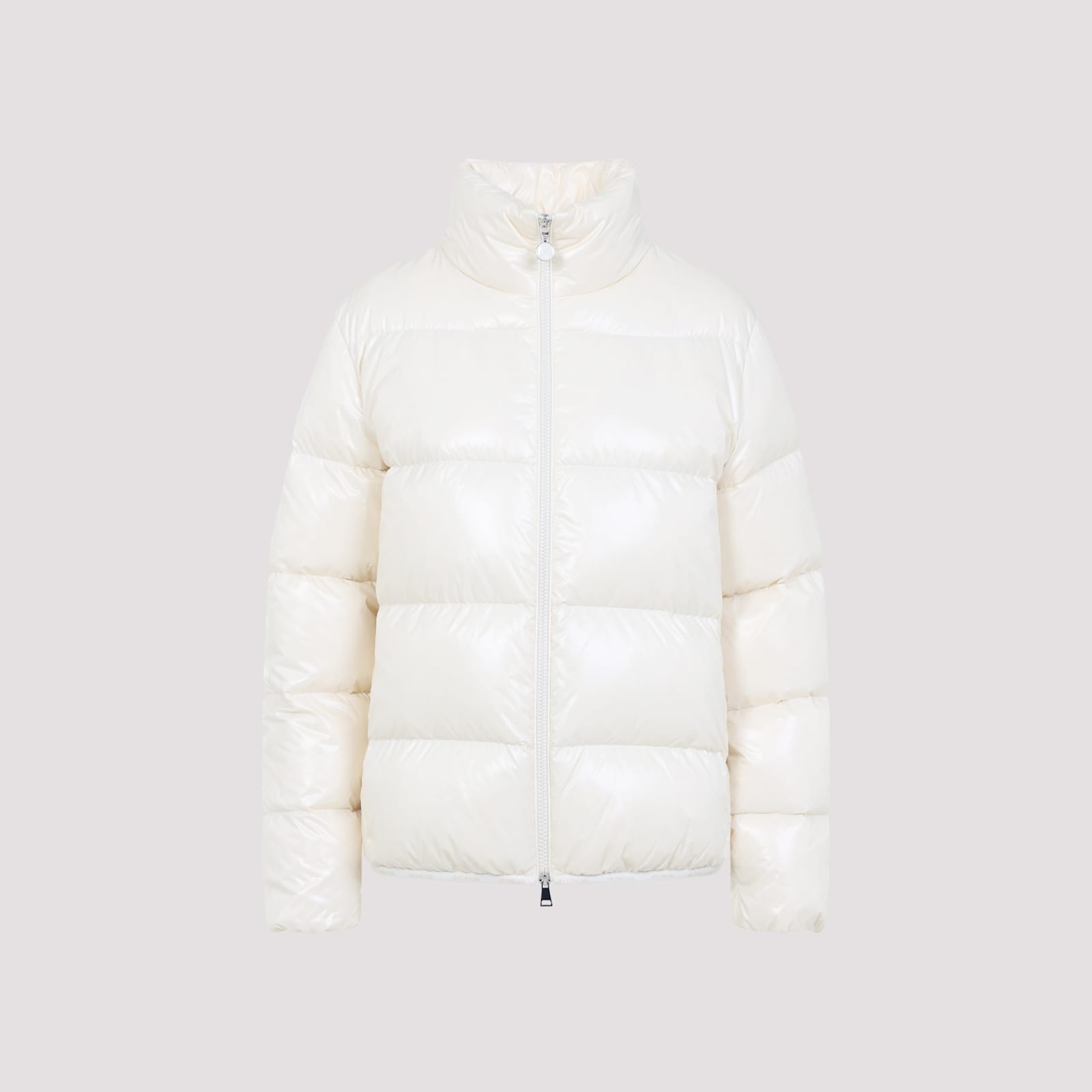Moncler Beige Abbadia Polyamide Jacket In Neutral