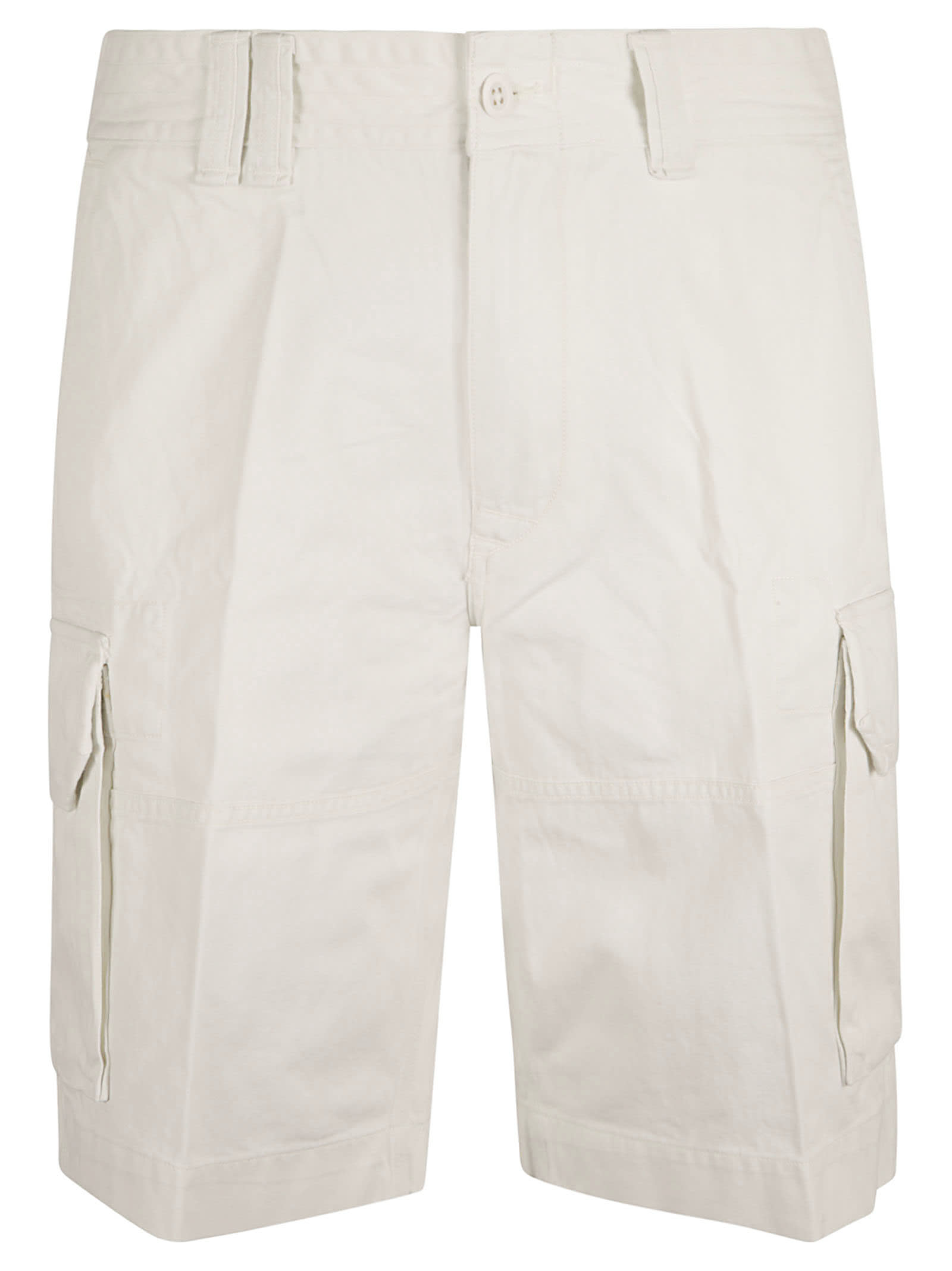 Logo Patched Cargo Shorts