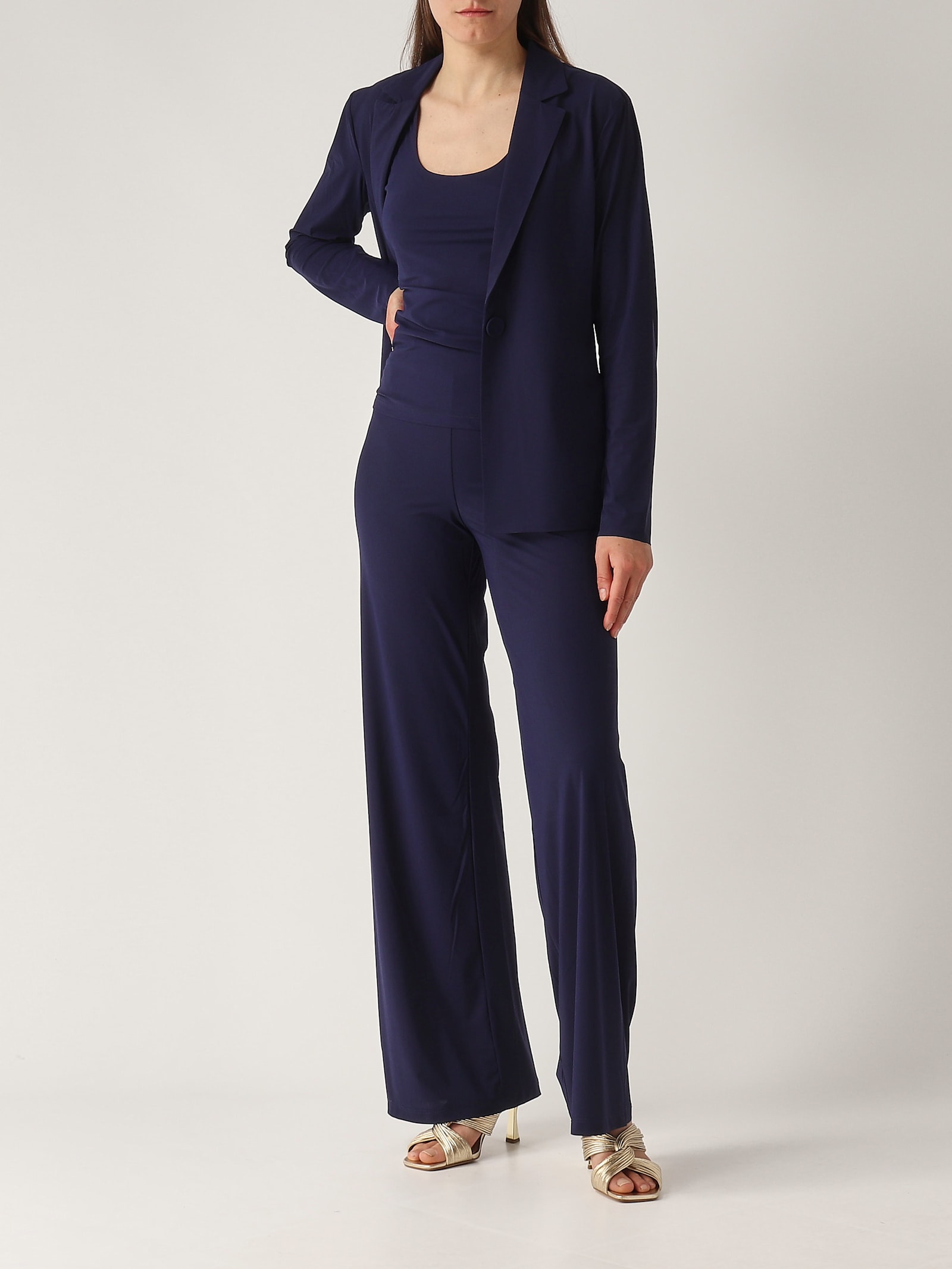 Maliparmi Poliammide Jacket In Blue