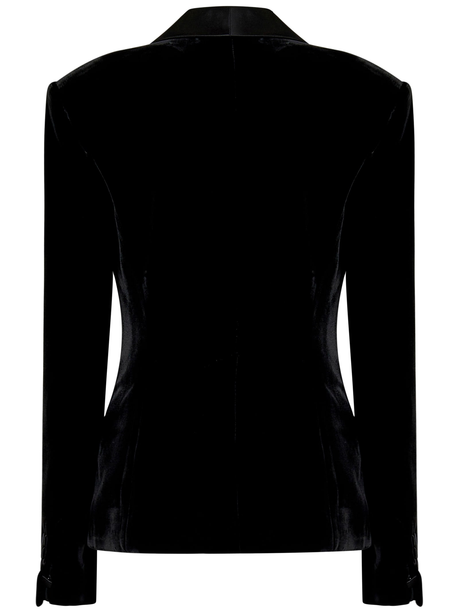 Shop Dsquared2 Dean Statement Blazer In Black