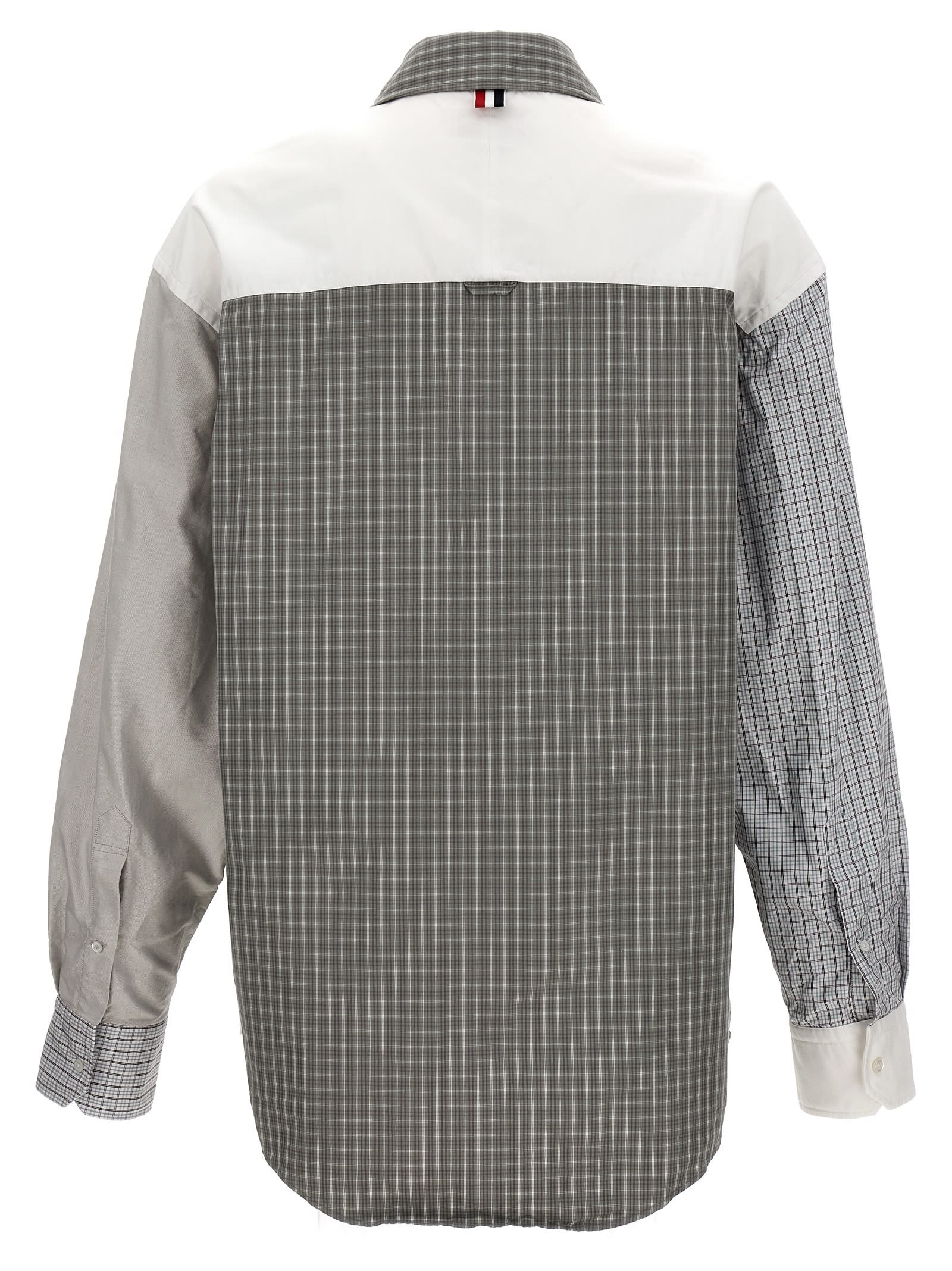 Shop Thom Browne Funmix Shirt In Multicolor