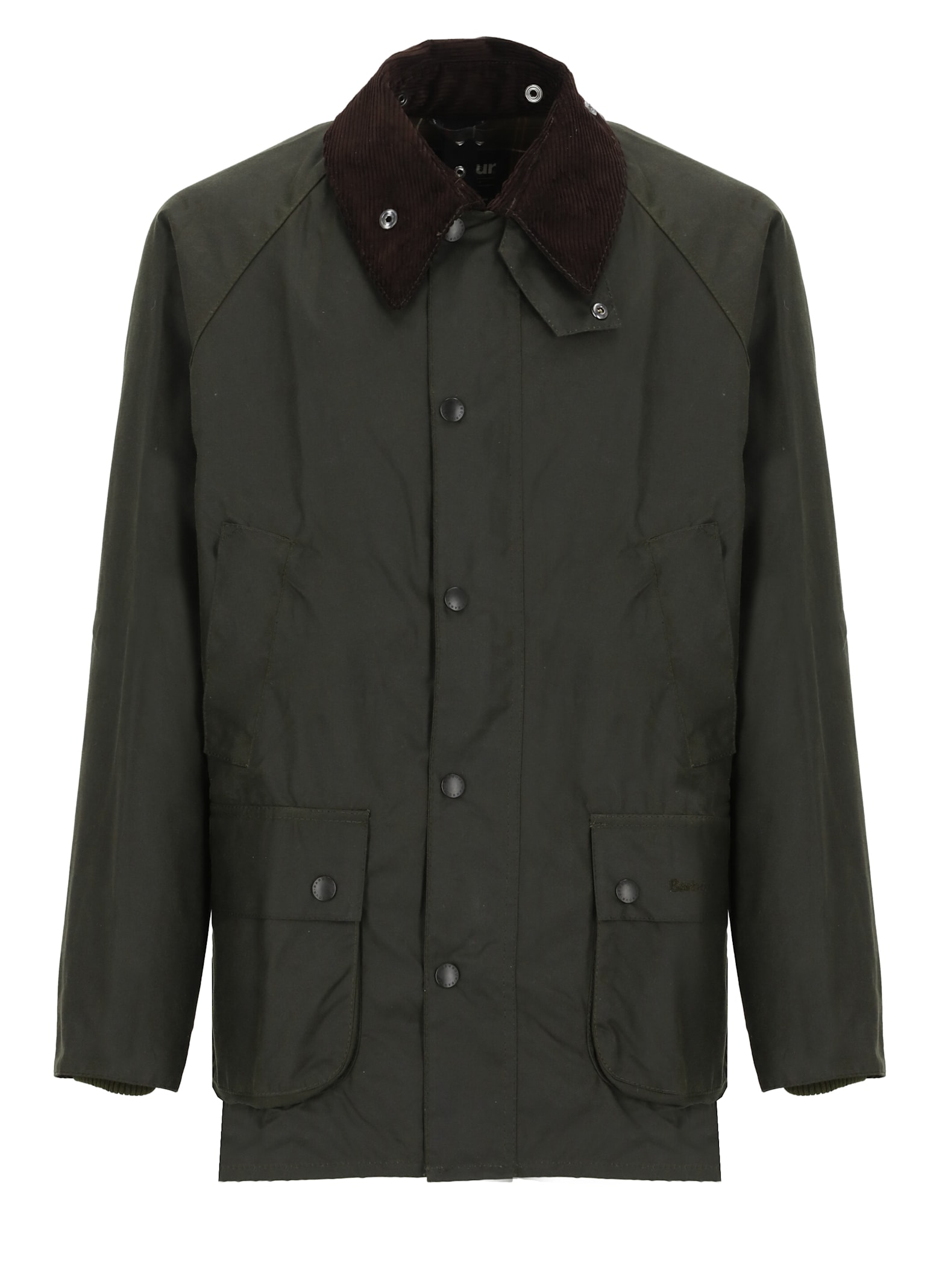 Barbour Bedale Wax Jacket In Green