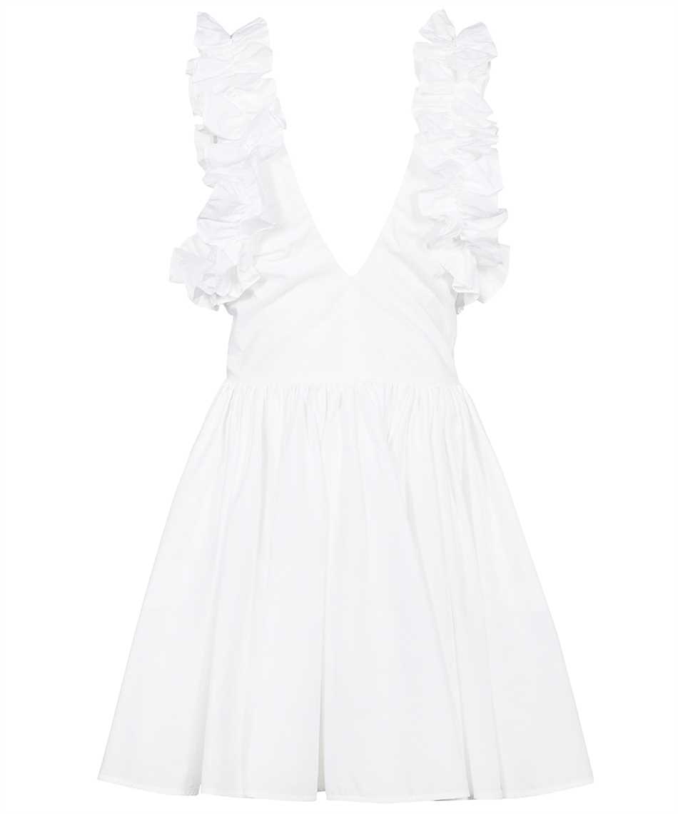 Msgm Cotton Mini-dress In White