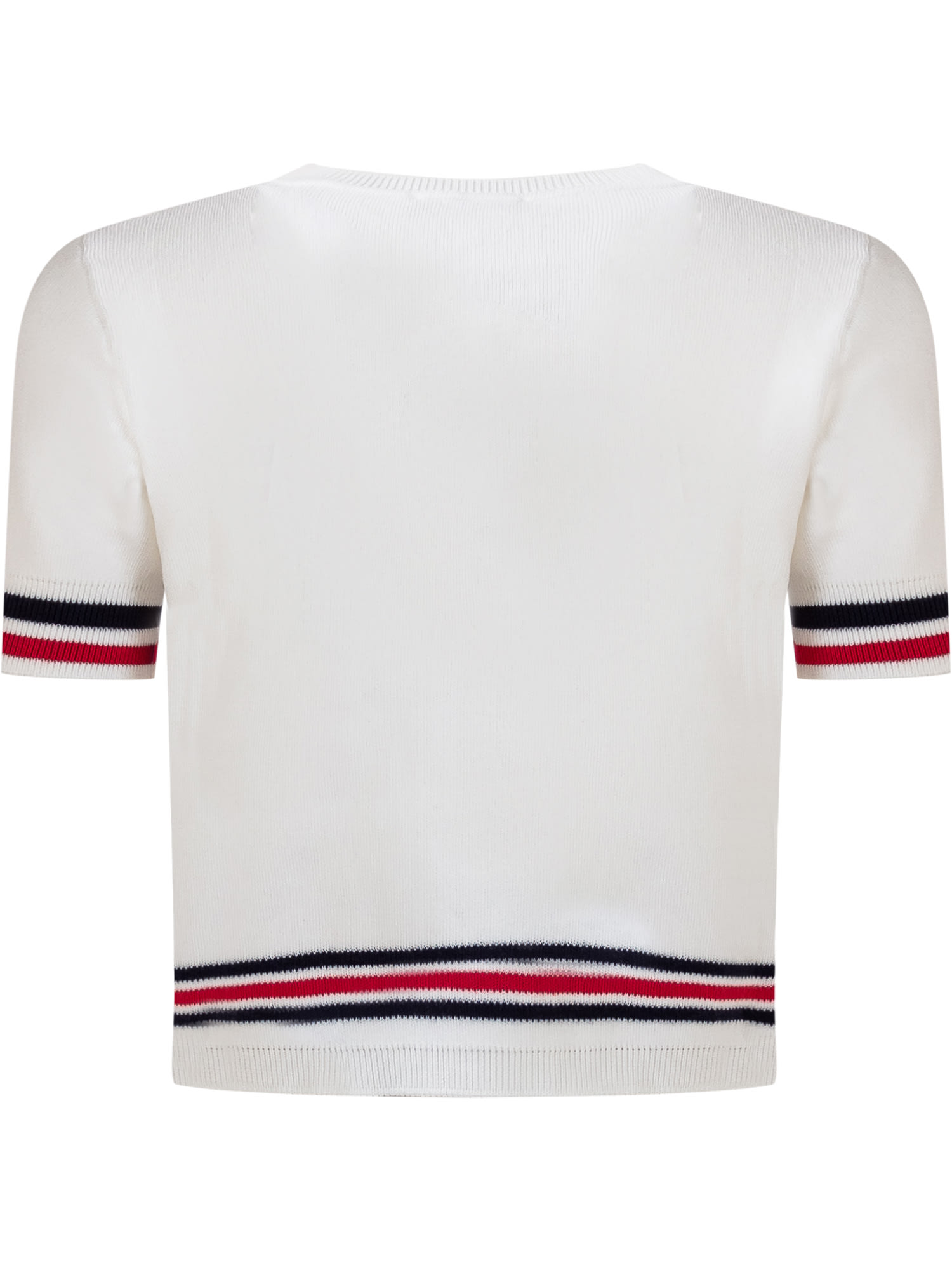 Shop Versace Nautical Shirt In Bianco Ottico