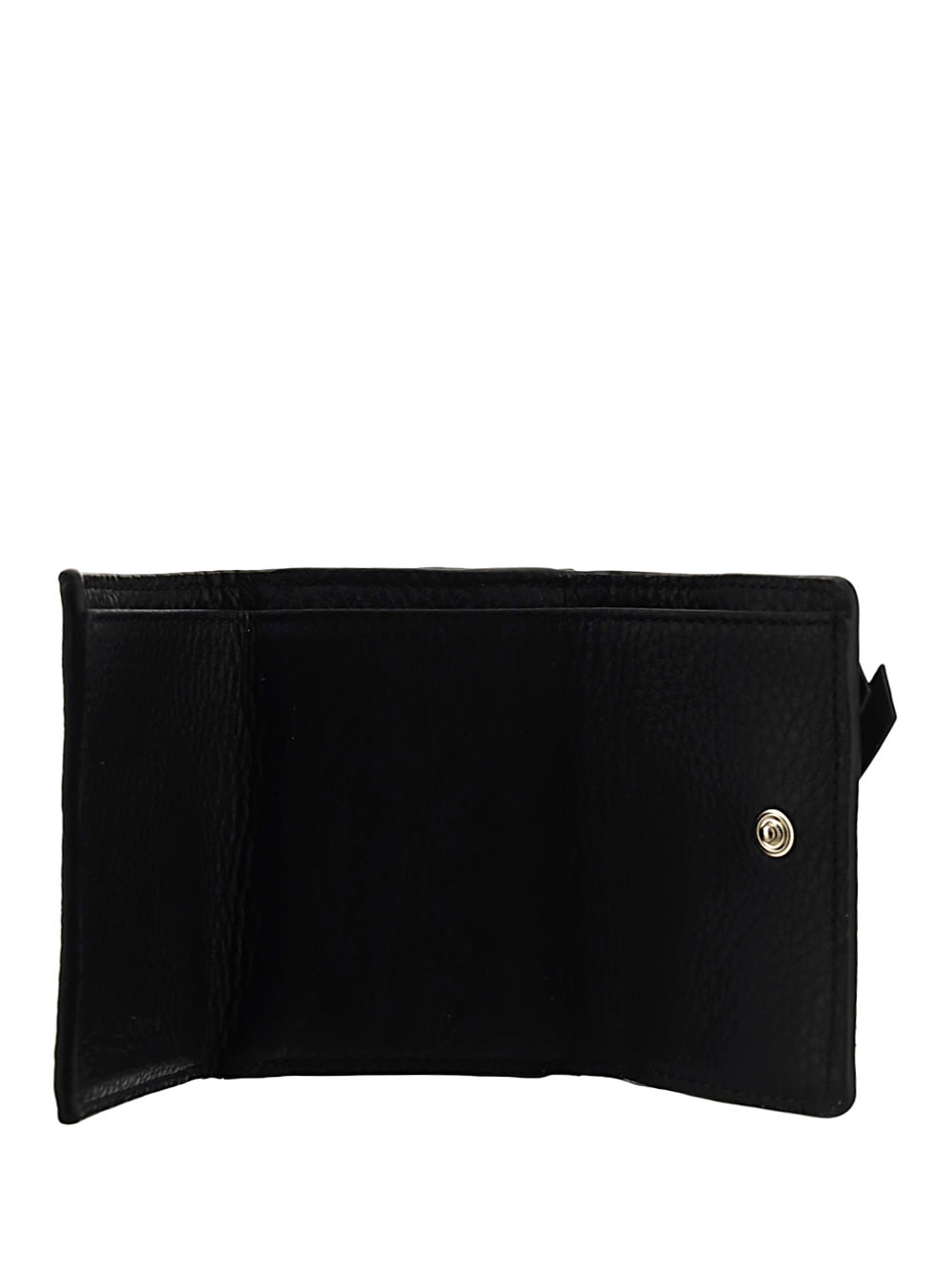 Shop Chloé Alphabet Wallet In Black