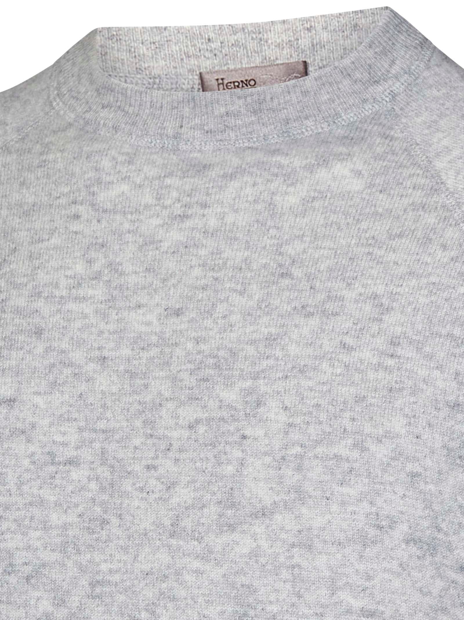 Shop Herno Resort Sweater In Grey