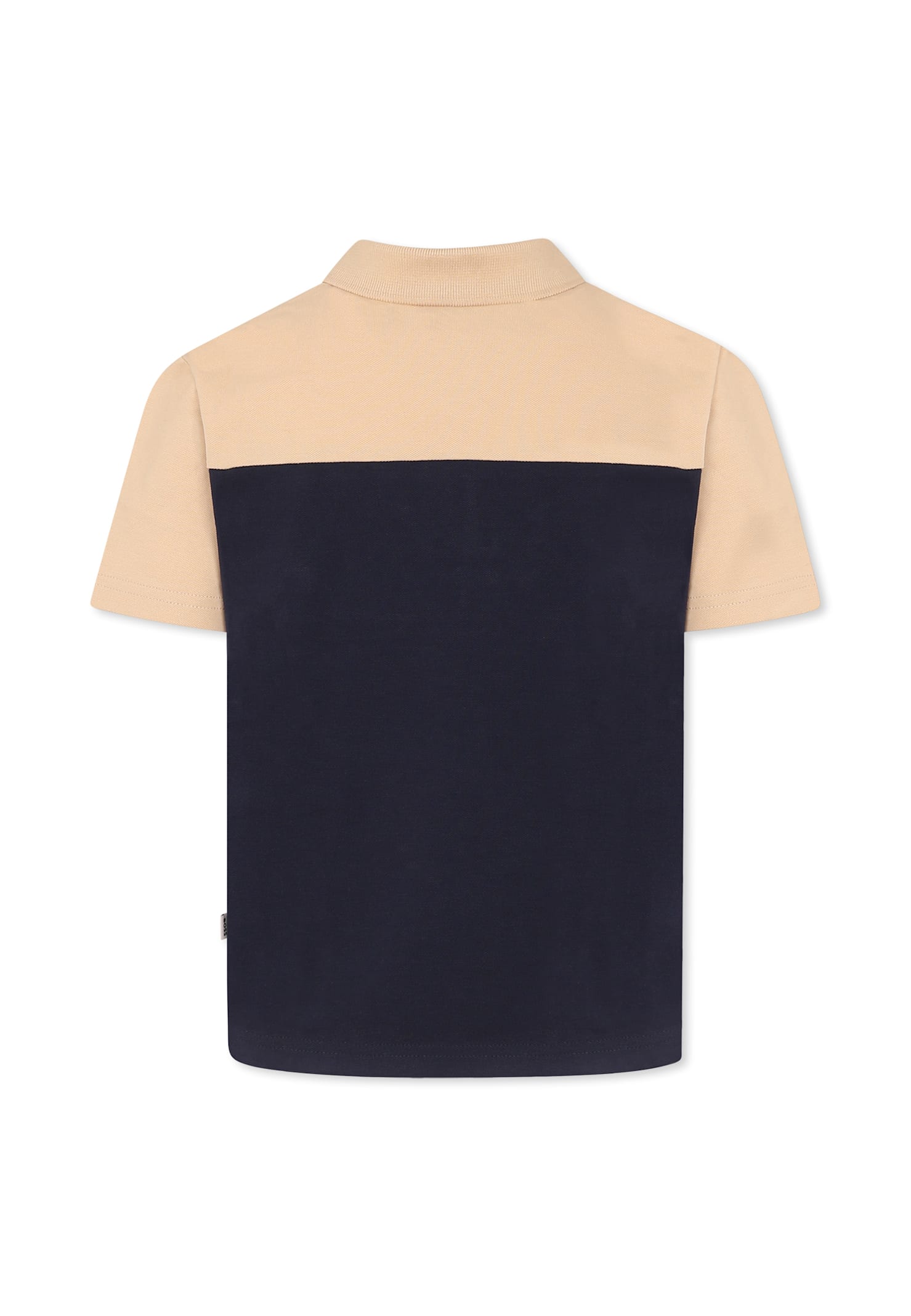Hugo Boss Boy's Short-sleeve Colorblock Polo Shirt In Blue