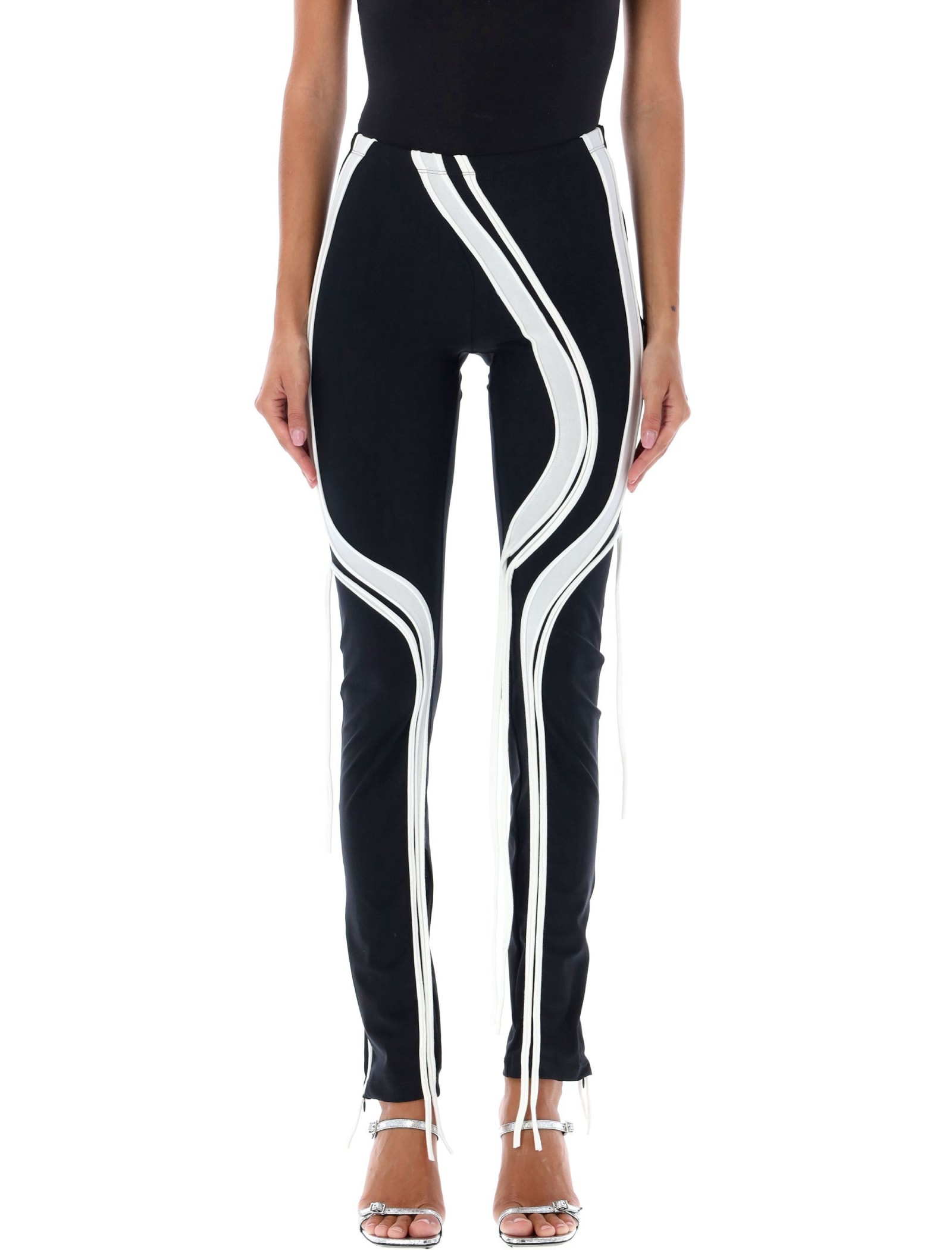 Ottolinger Strappy Leggings In Black