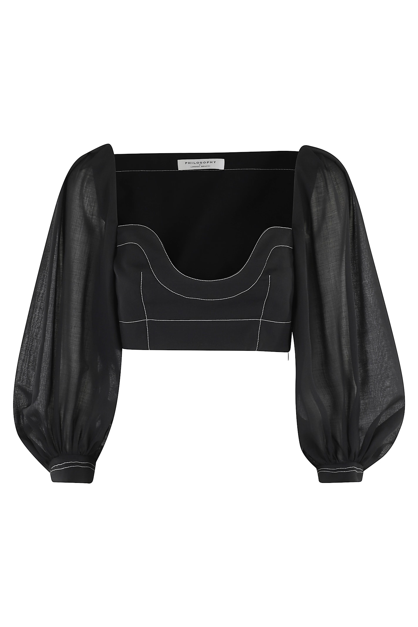 Shop Philosophy Di Lorenzo Serafini Camicia In Fantasia Nero