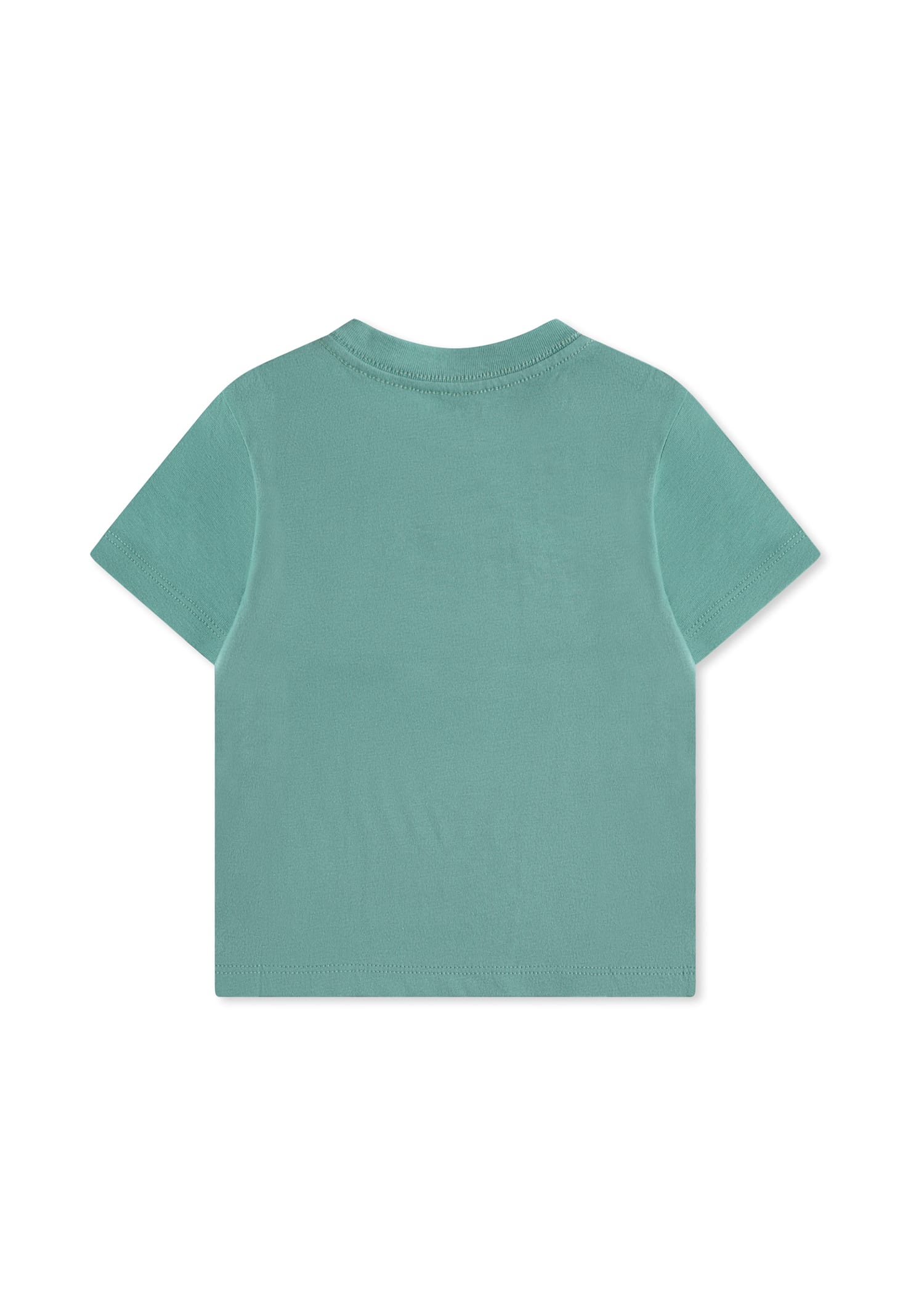 Ralph Lauren Green T-shirt For Baby Boy With Polo Bear In Green