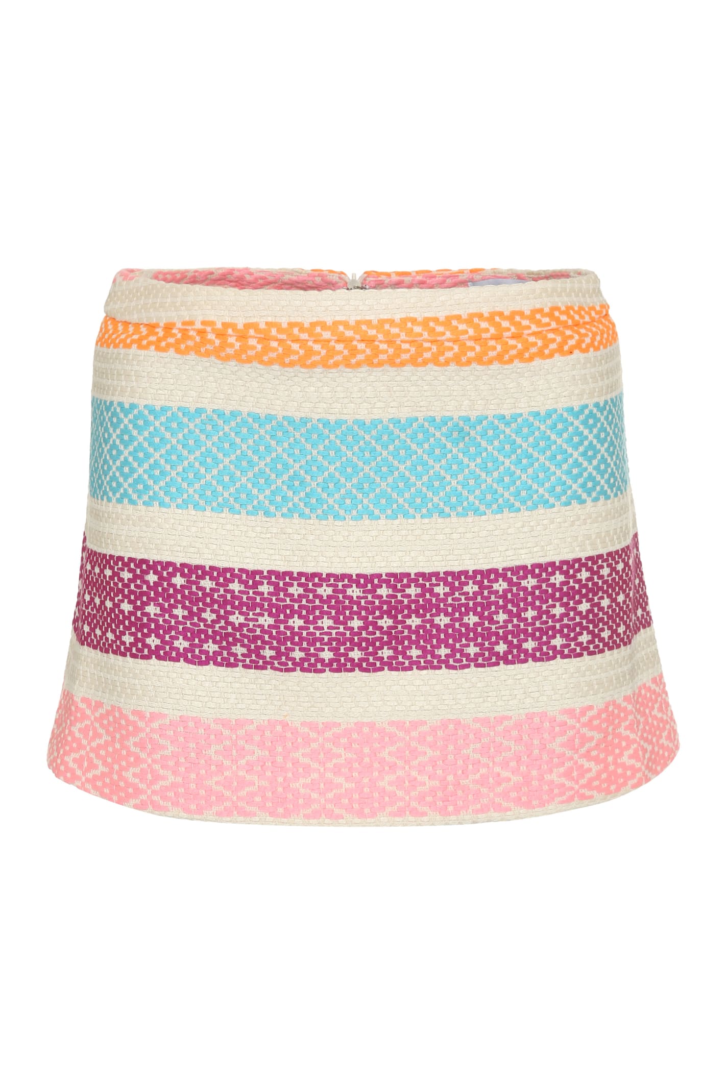Giada Benincasa Striped Mini Skirt