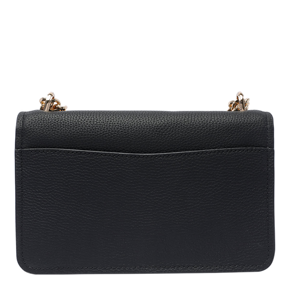 Michael Michael Kors Claire Leather Crossbody Bag In Black