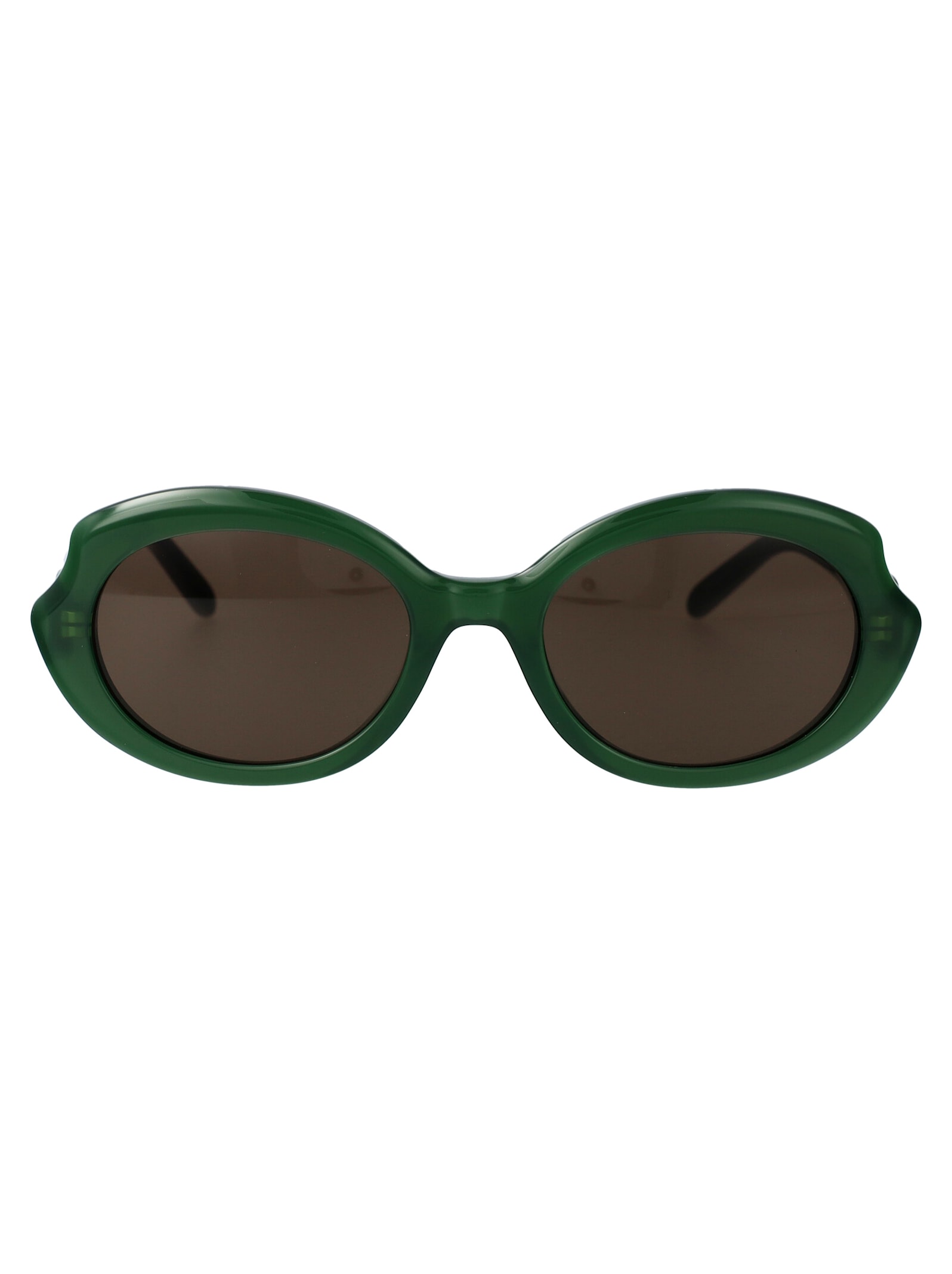 Loewe Slim Sunglasses In Green