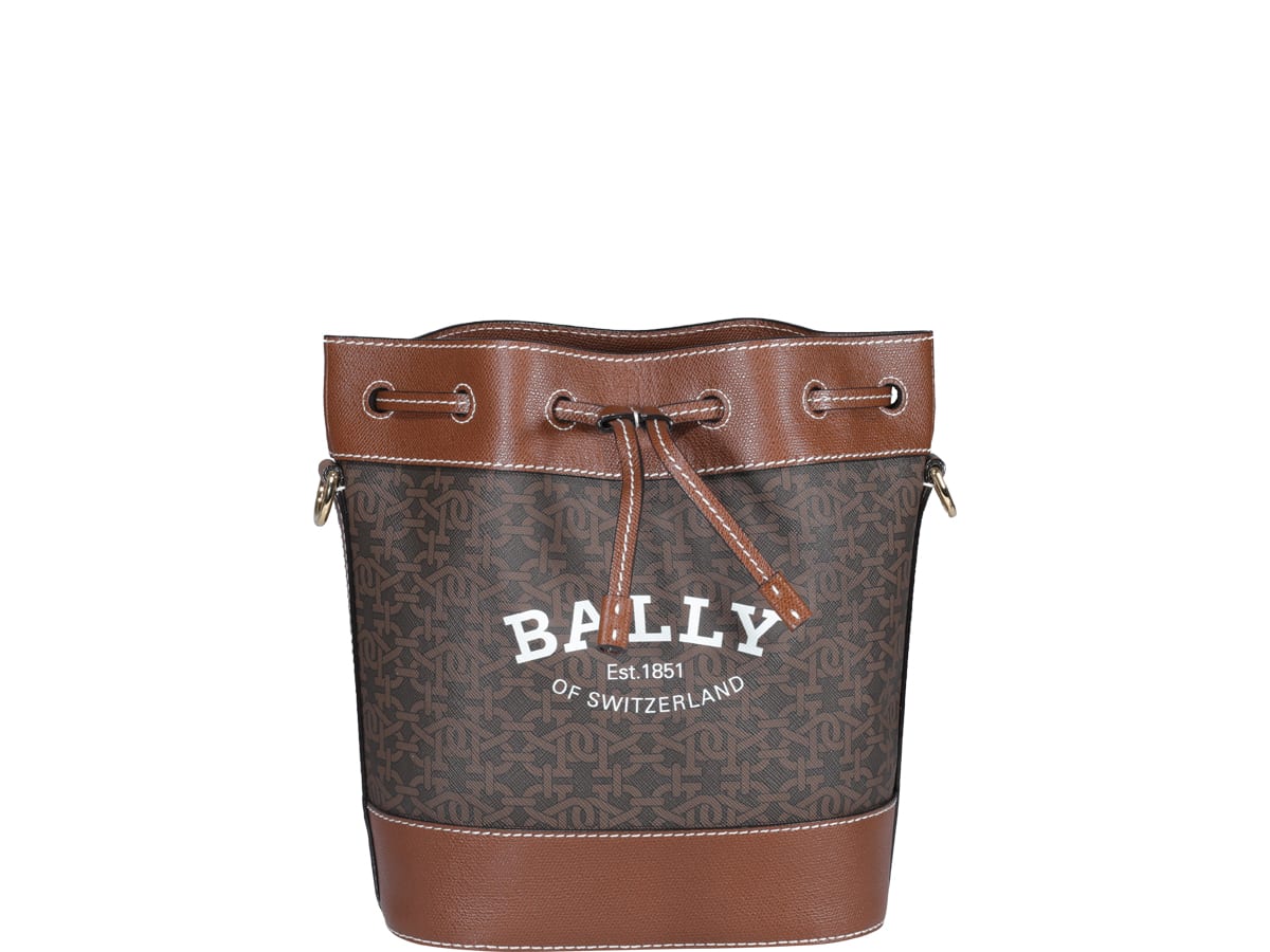 Bally Bucket Bag Logo