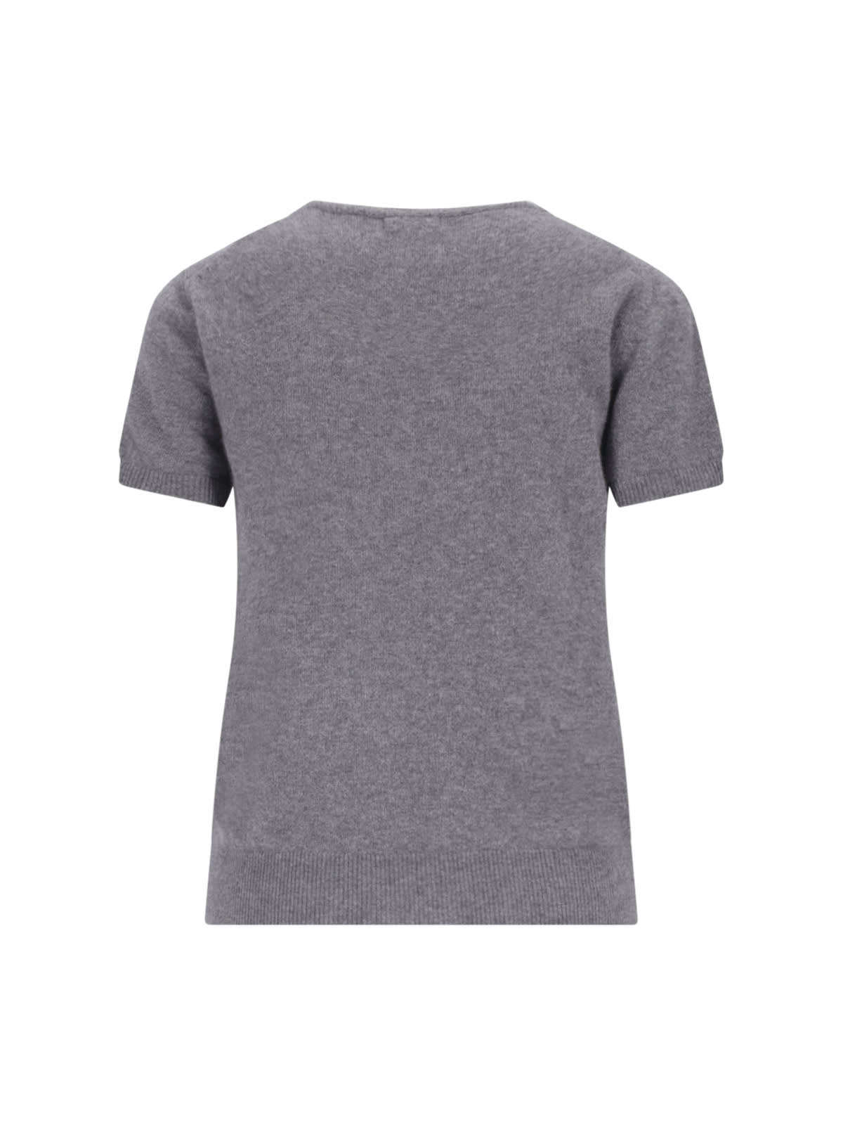 Shop Malo Cashmere Sweater In Gray