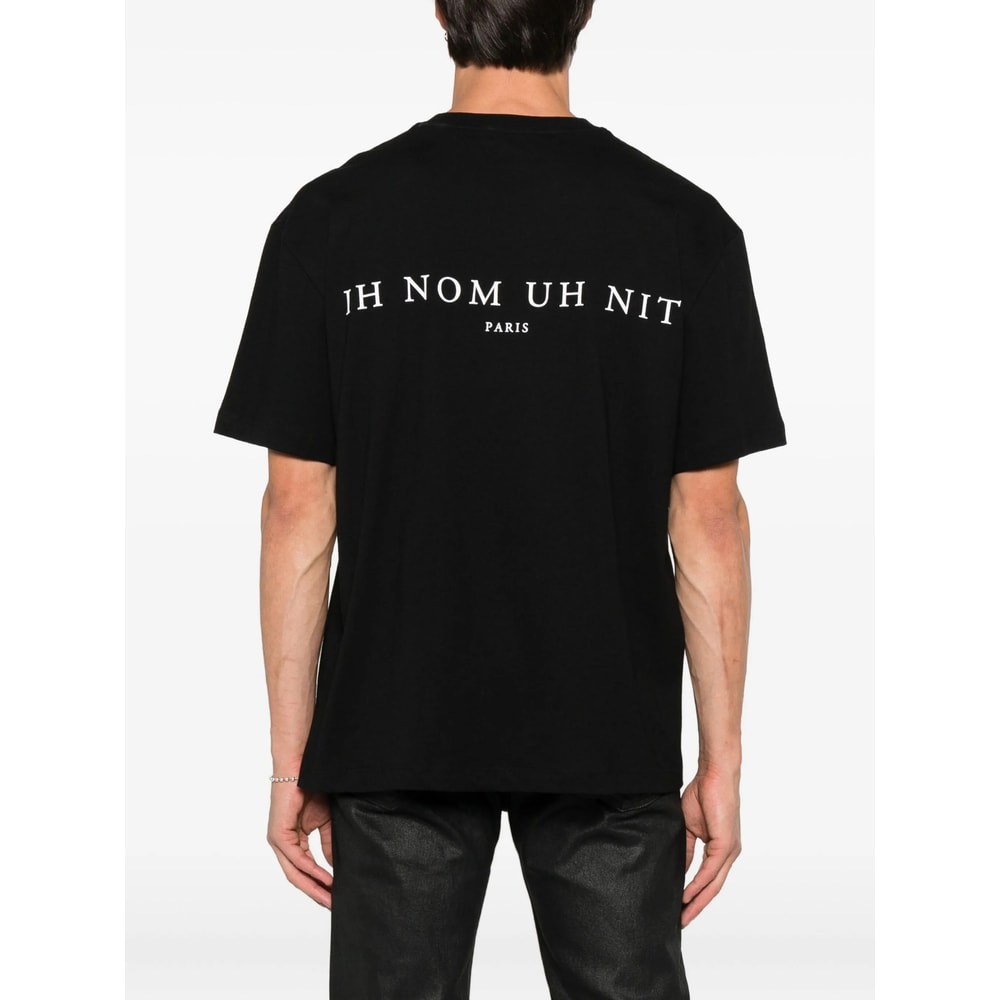 Ih Nom Uh Nit Graphic Printed Crewneck T-shirt In Black