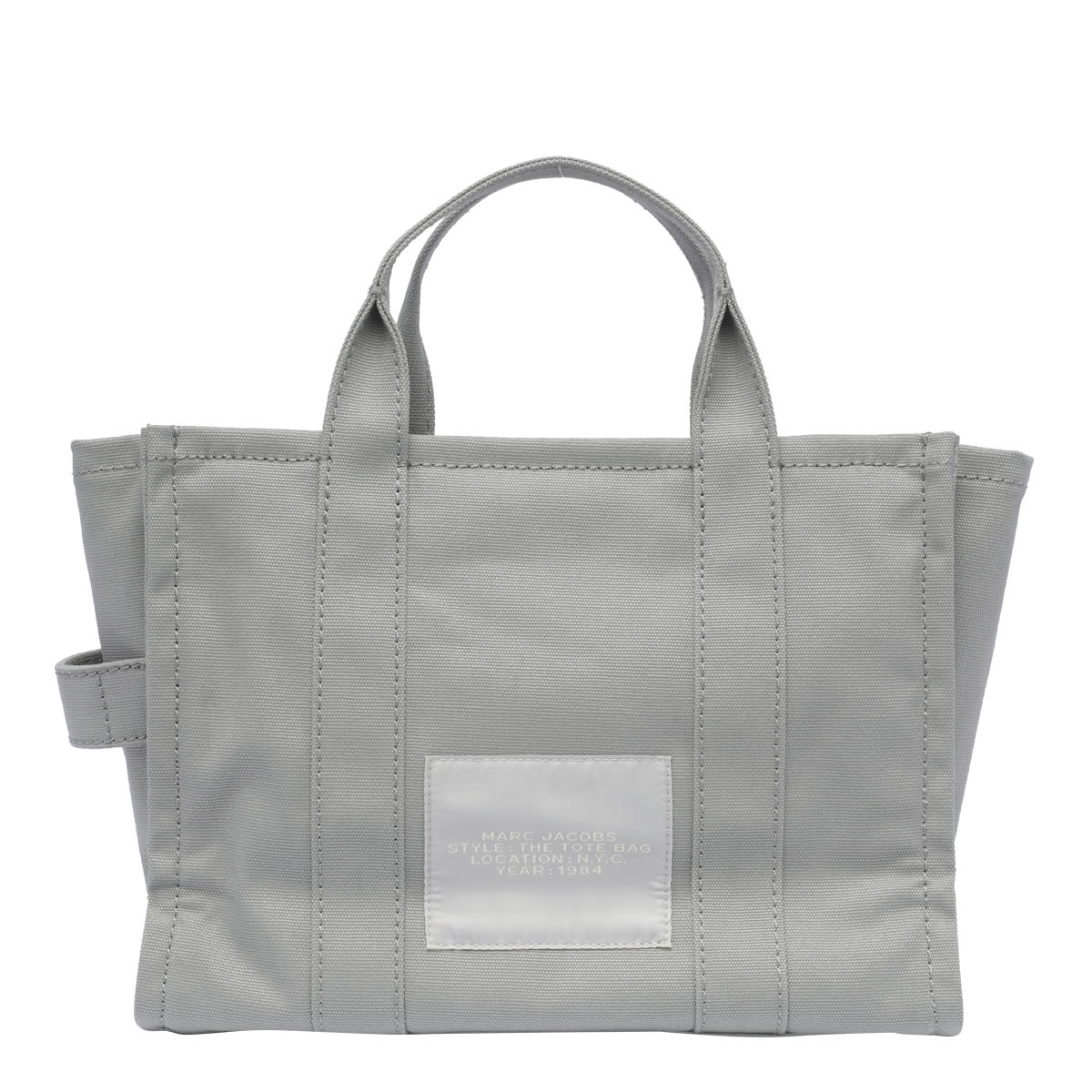 Shop Marc Jacobs The Medium Tote Bag In Grey