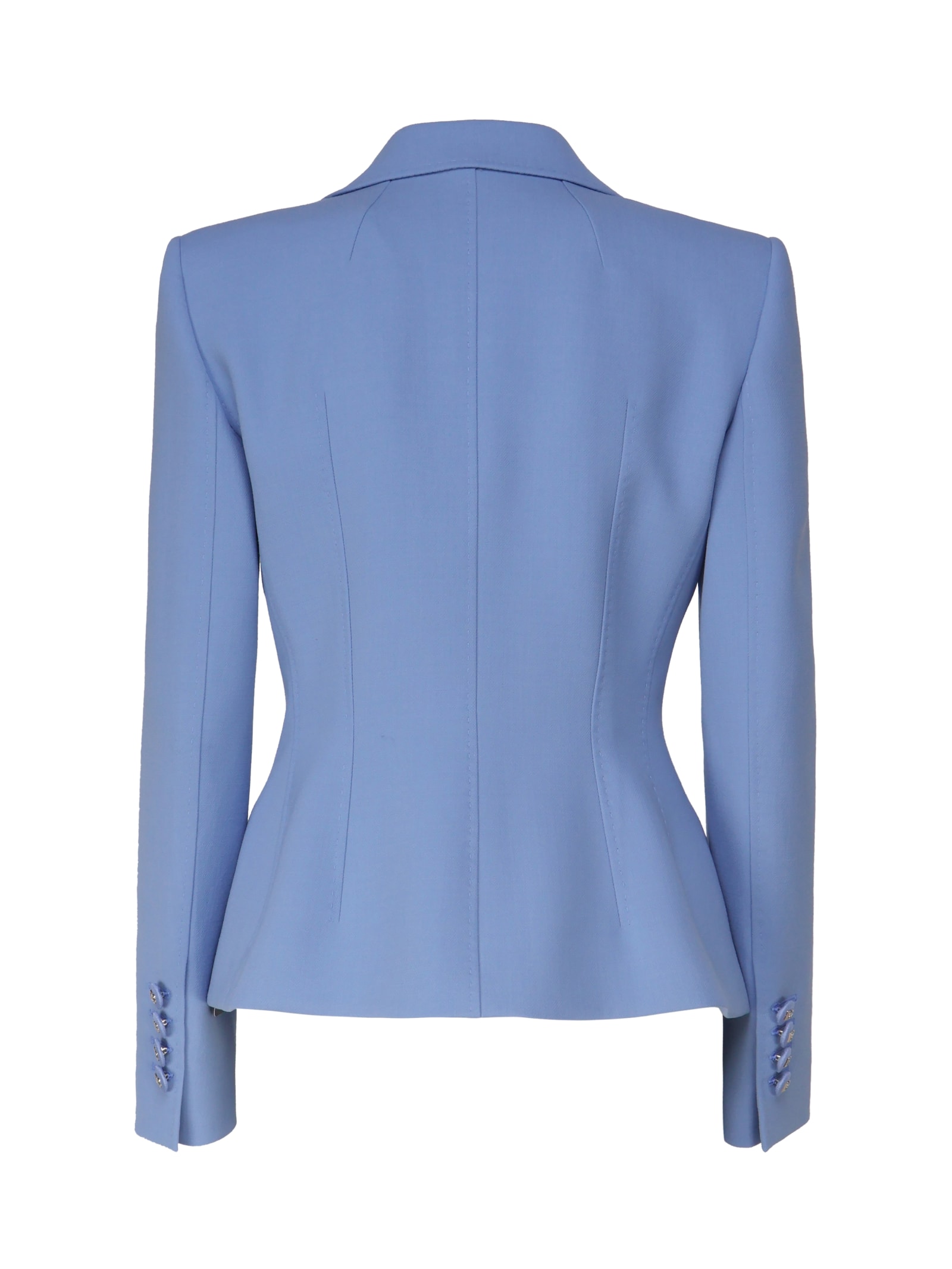 Shop Dolce & Gabbana Elegant Single-breasted Jacket In Glicine