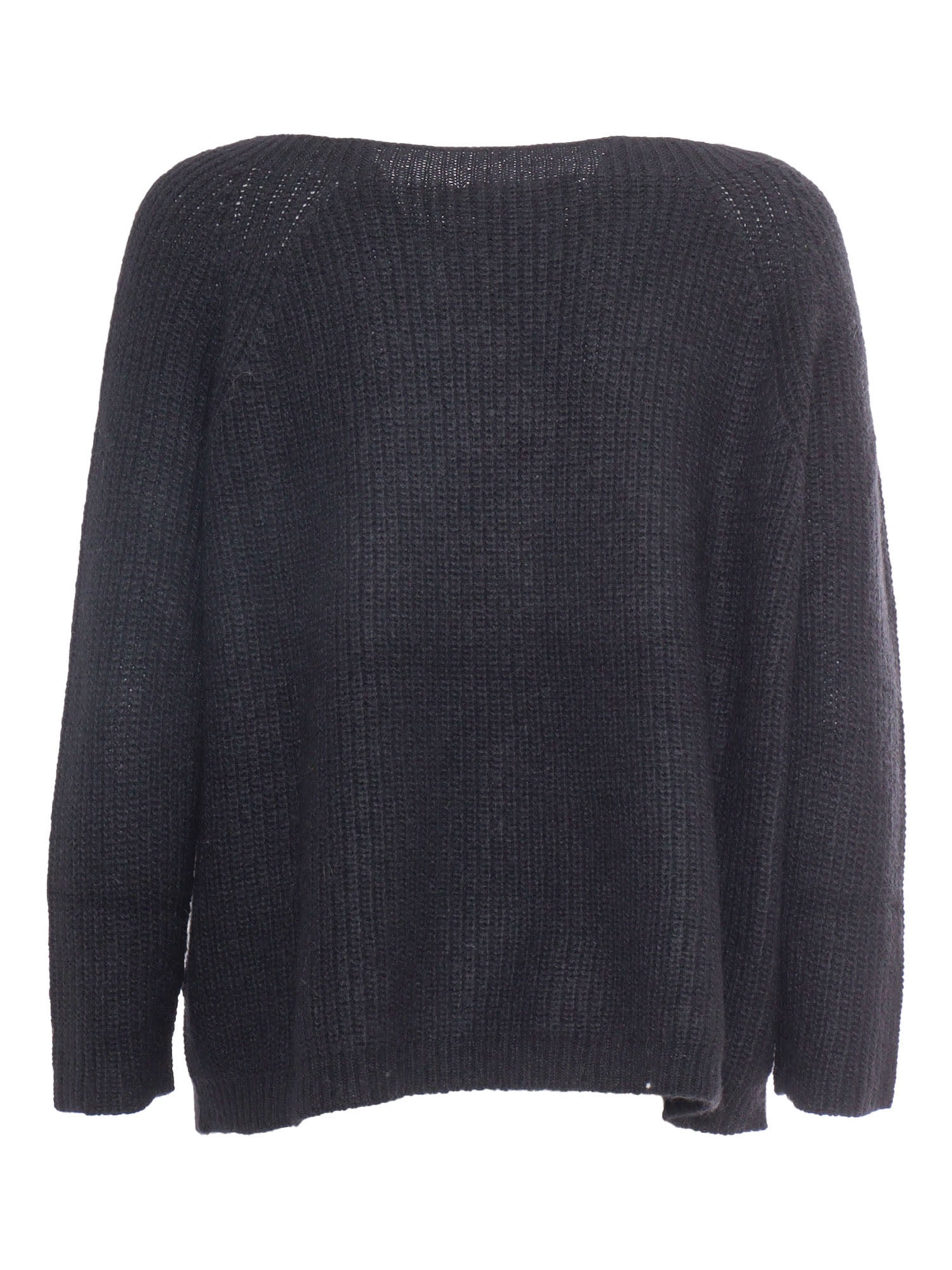 Shop Weekend Max Mara Xeno Black Sweater/tank/top