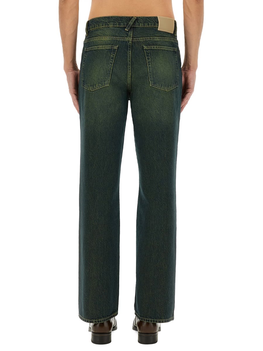 Our Legacy 70s Cut Straight Leg Jeans In Green