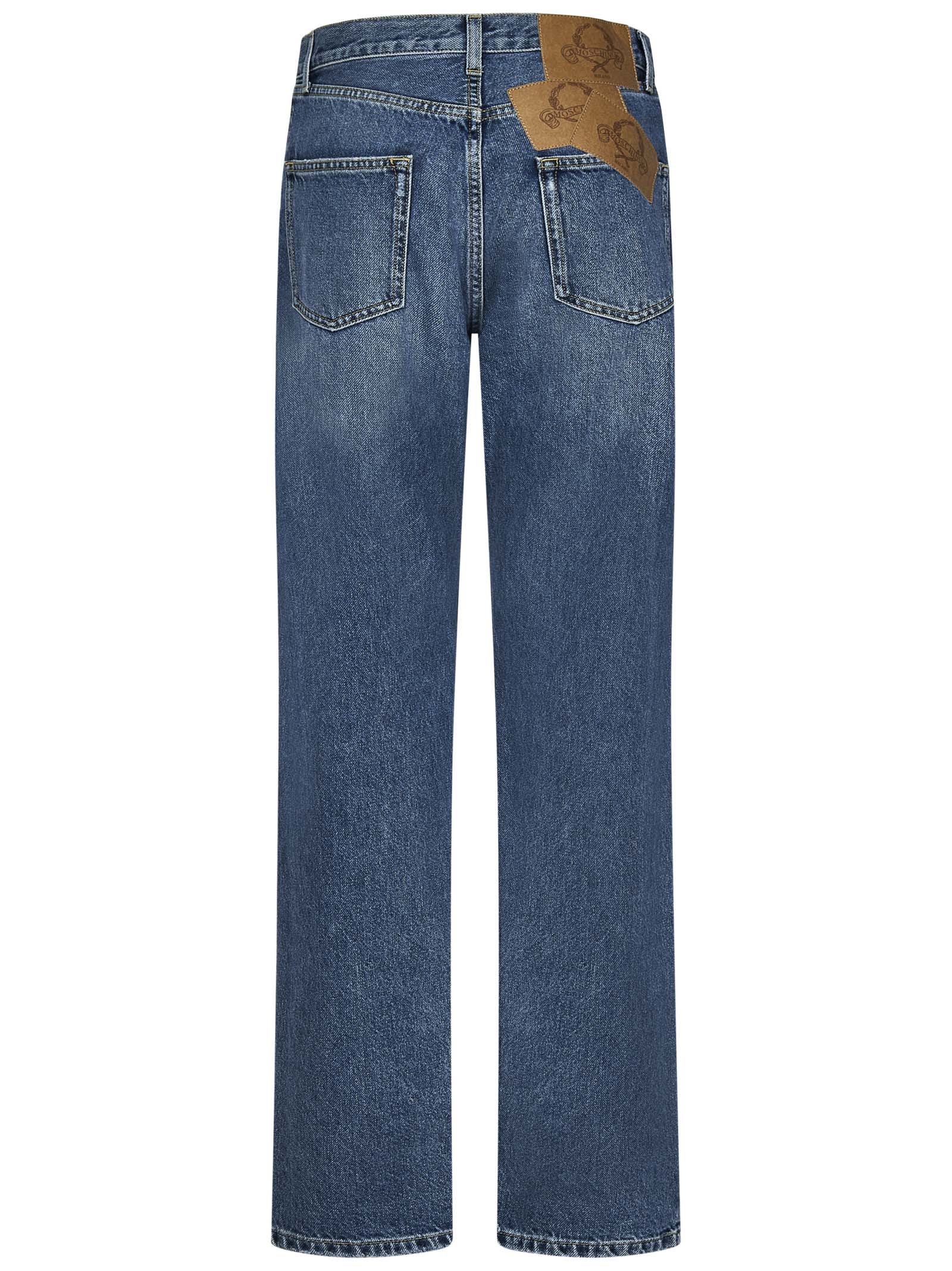 Shop Moschino Jeans In Blue