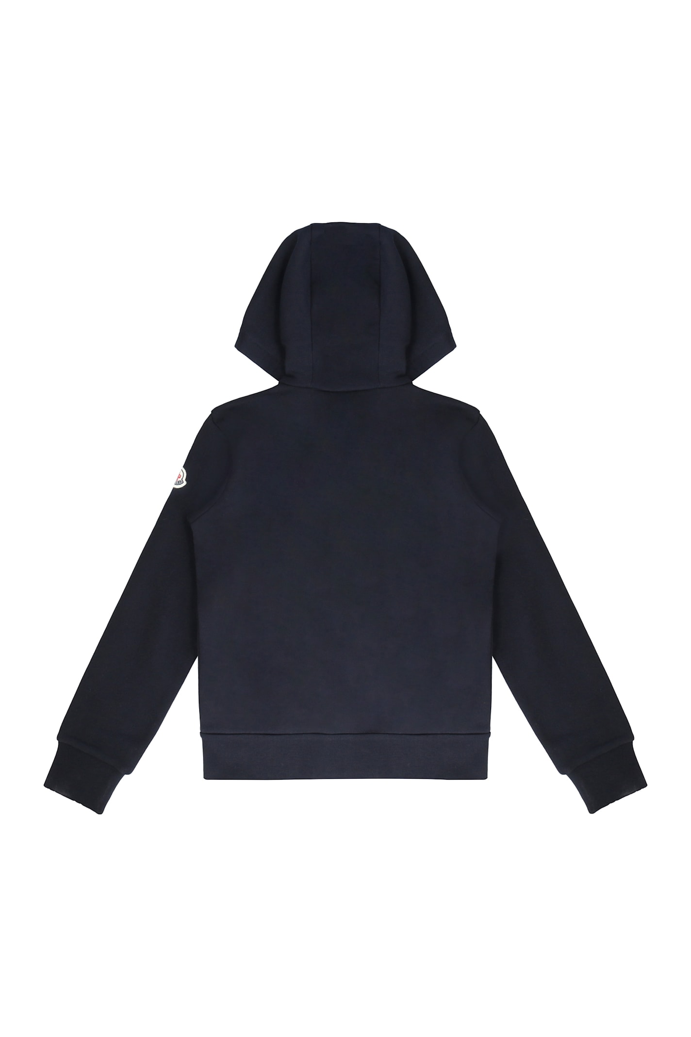 Moncler Full Zip Hoodie In Blue