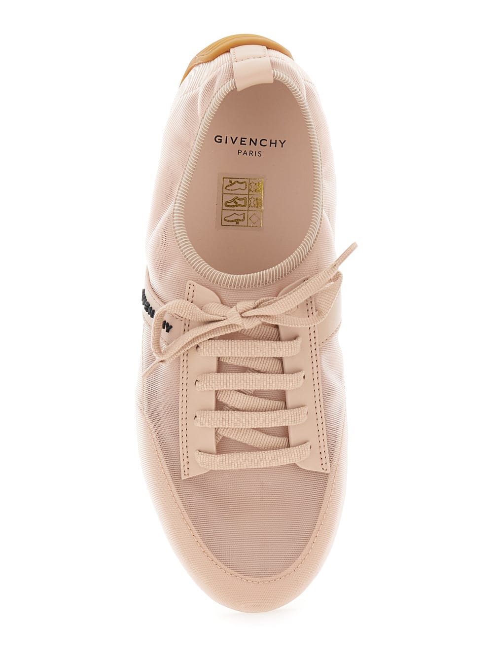 Givenchy Pink Sneaker With Logo Lettering On The Side In Fabric Woman In Pink