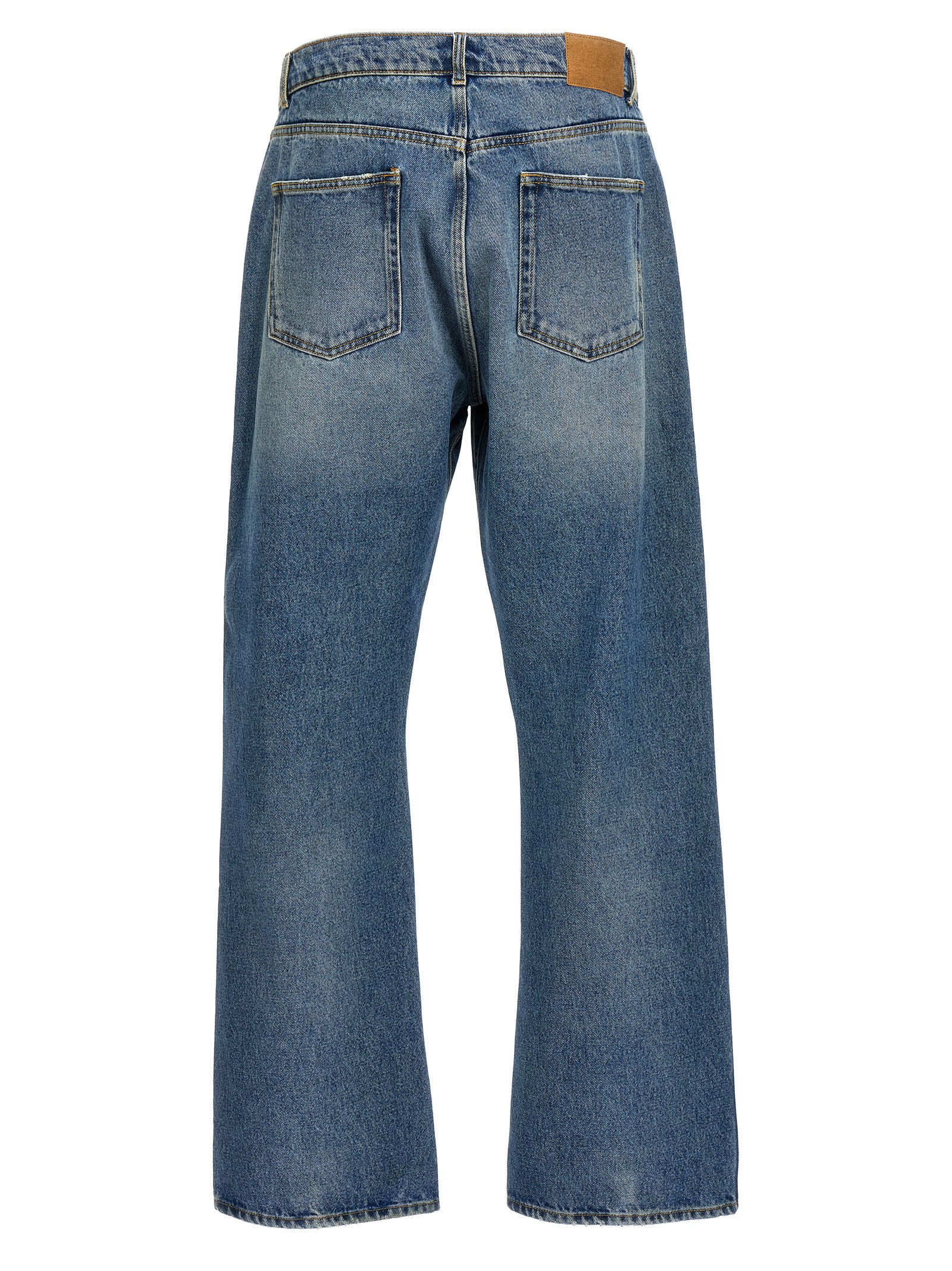 Shop 1989 Studio Straight Jeans In Blue