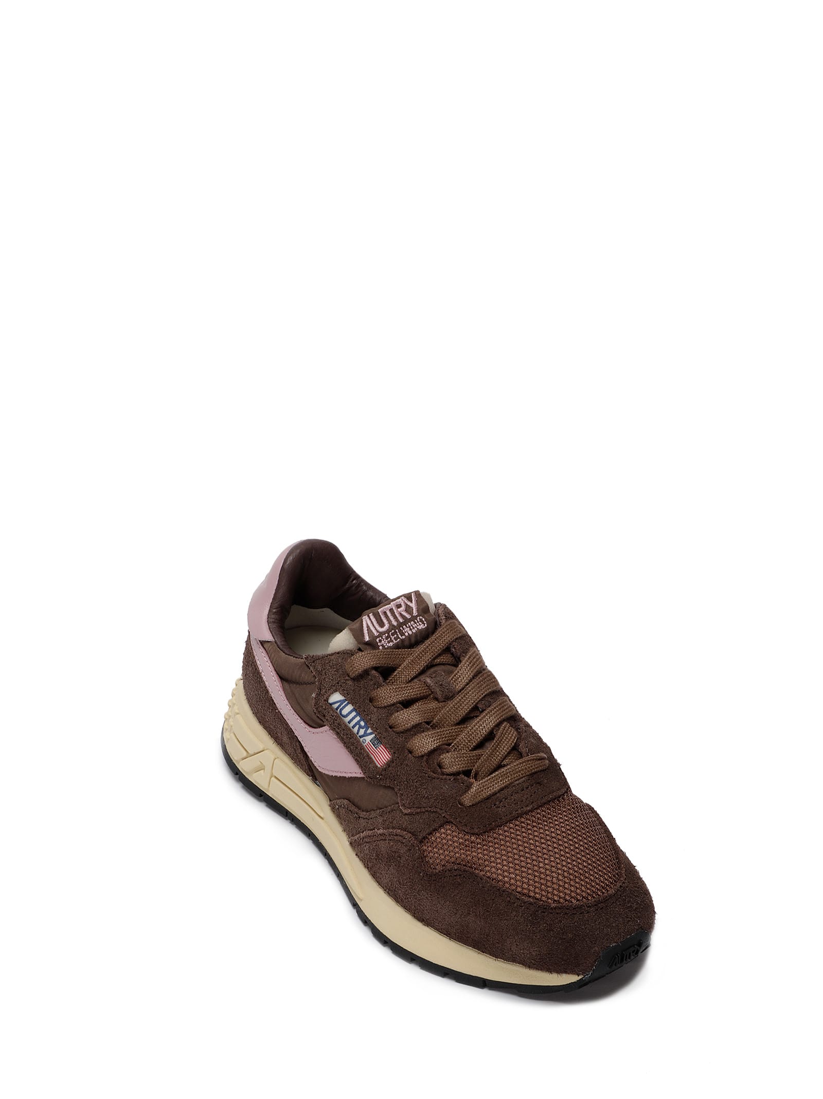 Autry Multicolor Fabric And Suede Reelwind Sneakers In Multi