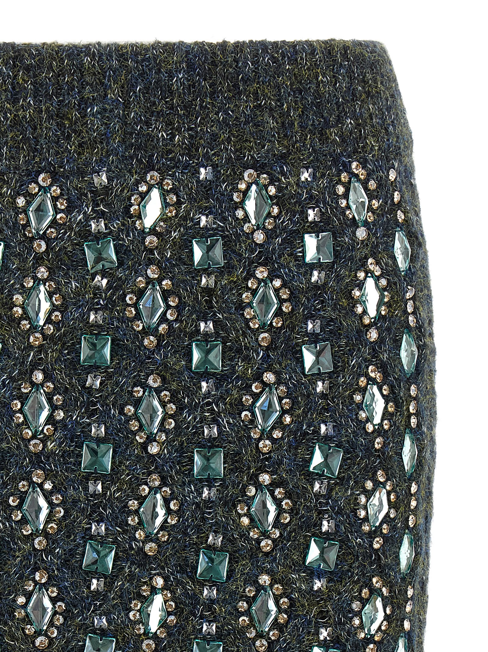 Pinko Strong Enough Skirt Muline And Fw25 In Multi
