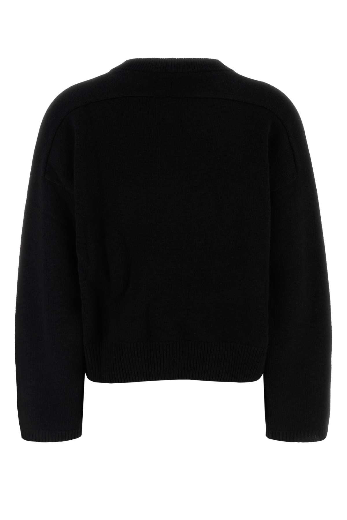 Loulou Studio Twisted-detail Cashmere Sweater In Black