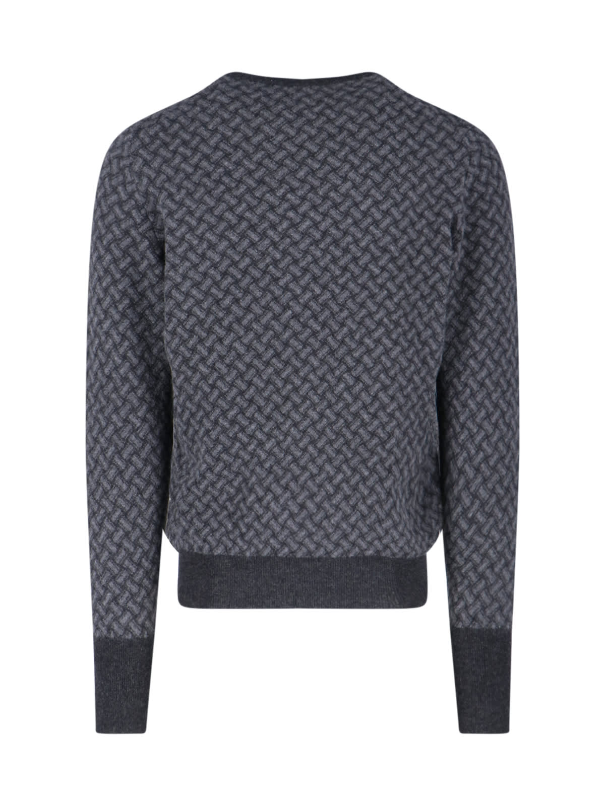 Drumohr Cashmere Sweater In Gray