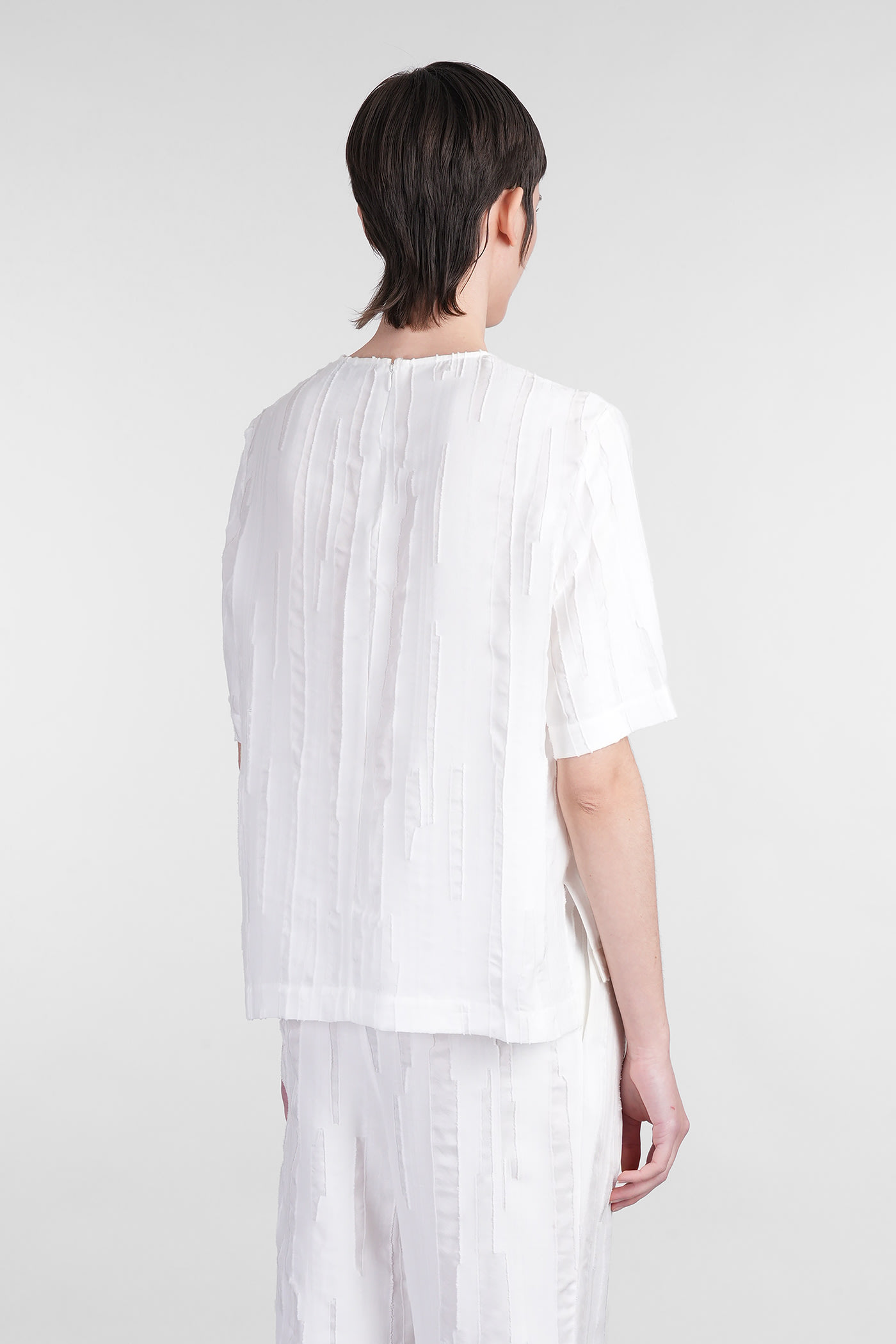 Loulou Studio Round Neck Blouse