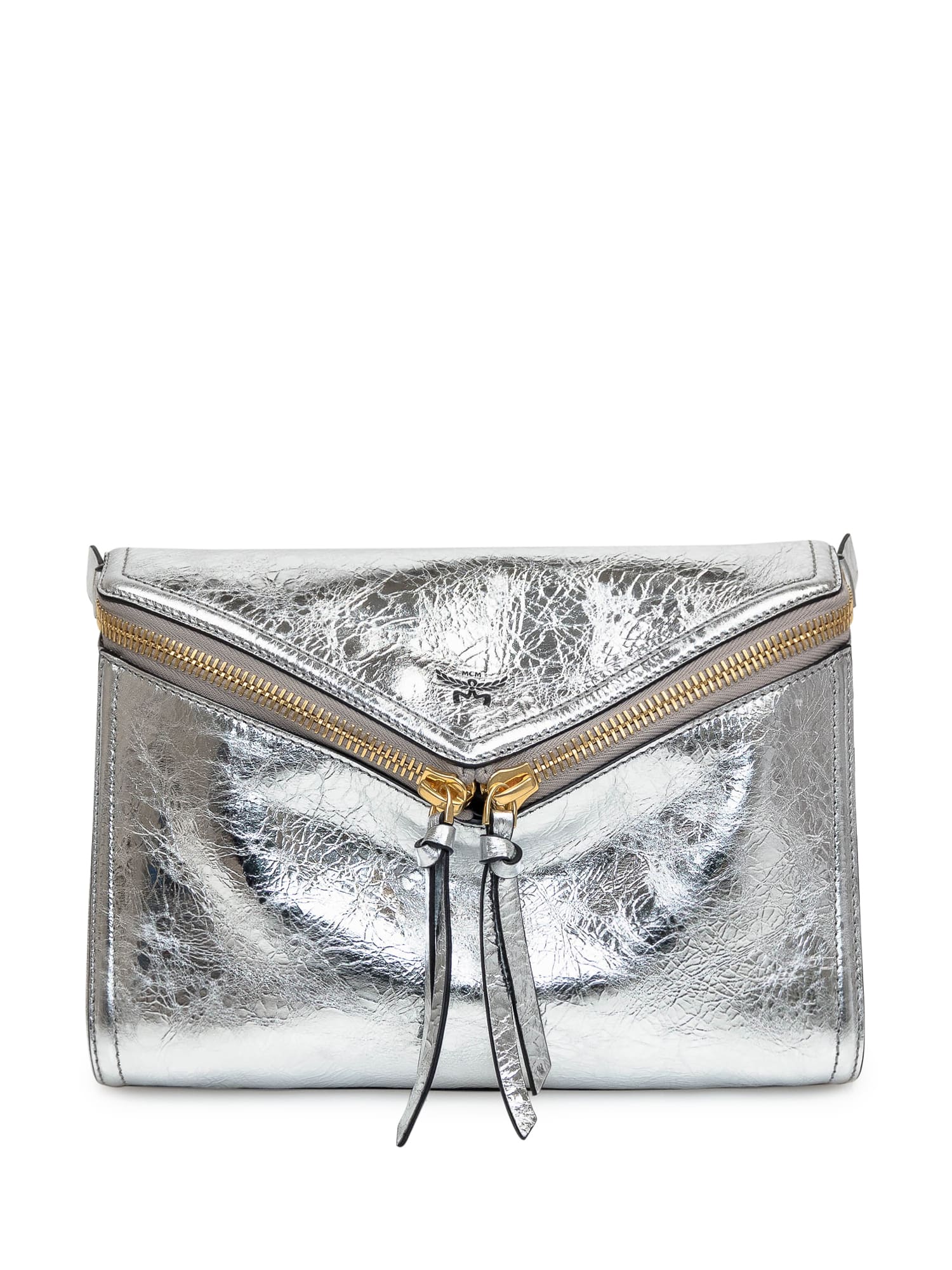 Shop Mcm Diamant 3d Bag In Sv