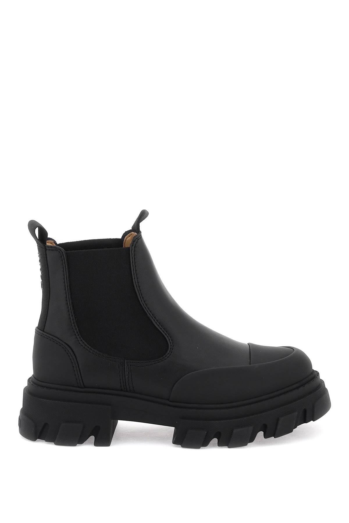 Cleated Low Chelsea Ankle Boots