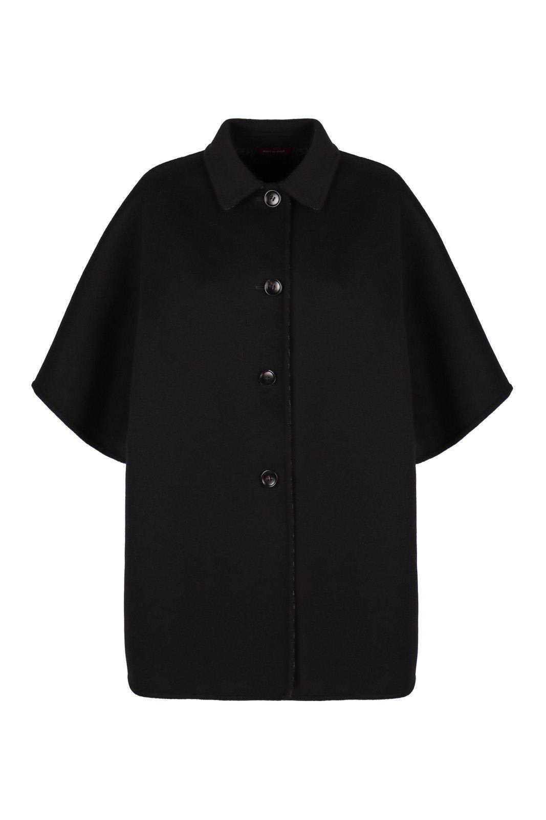 Gucci Reversible Wool And Silk Coat In Blue