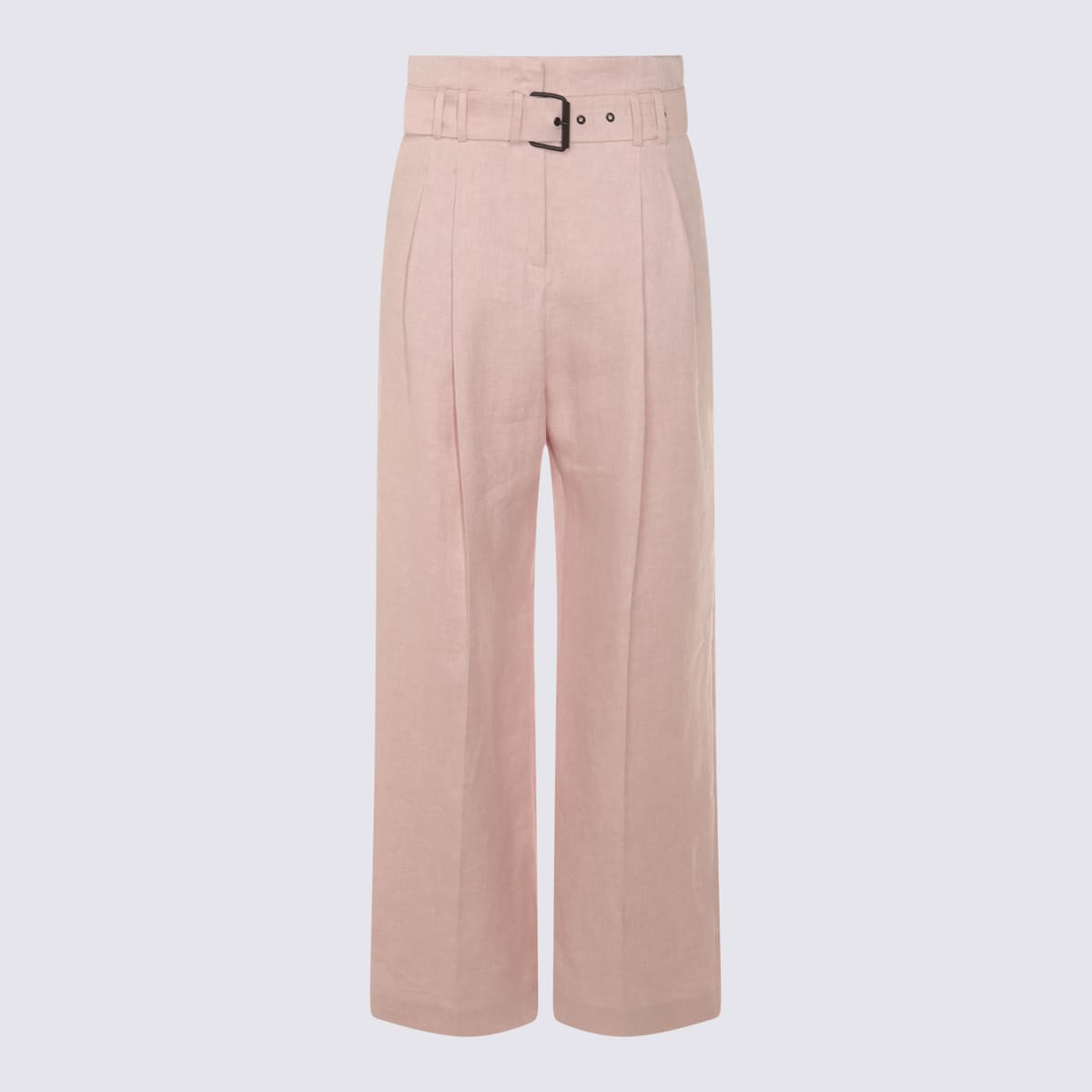 Eleventy Pink Linen Pants