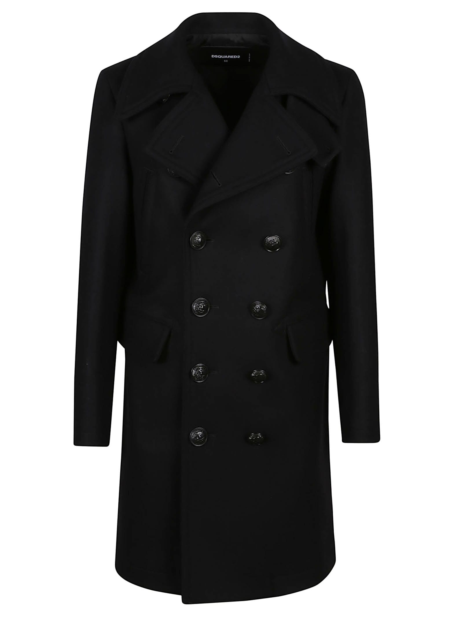 DSQUARED2 DOUBLE BREASTED COAT