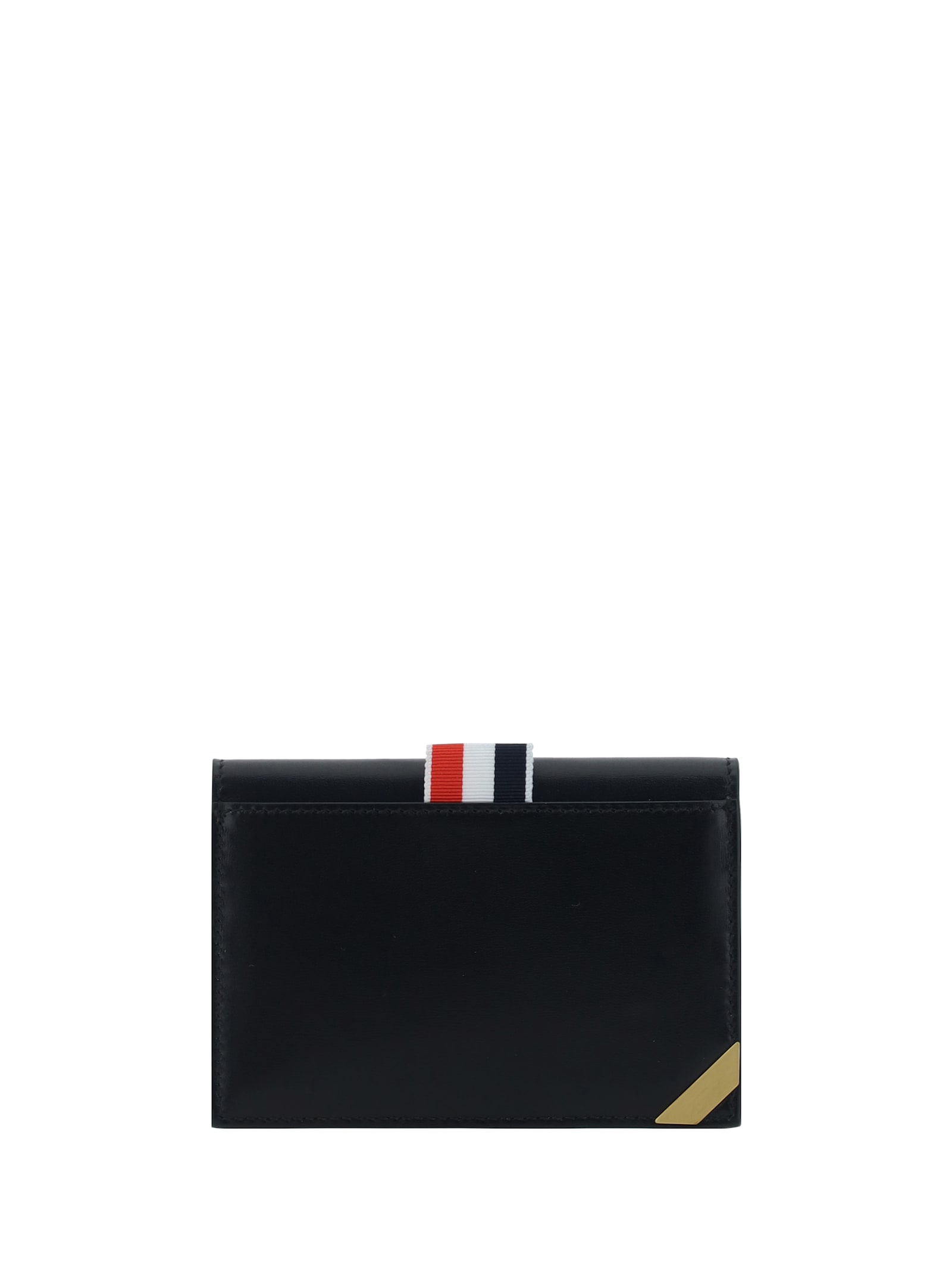 Shop Thom Browne Card Holder In 001