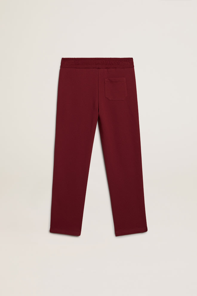 Shop Golden Goose Pantaloni Con Stampa In Red