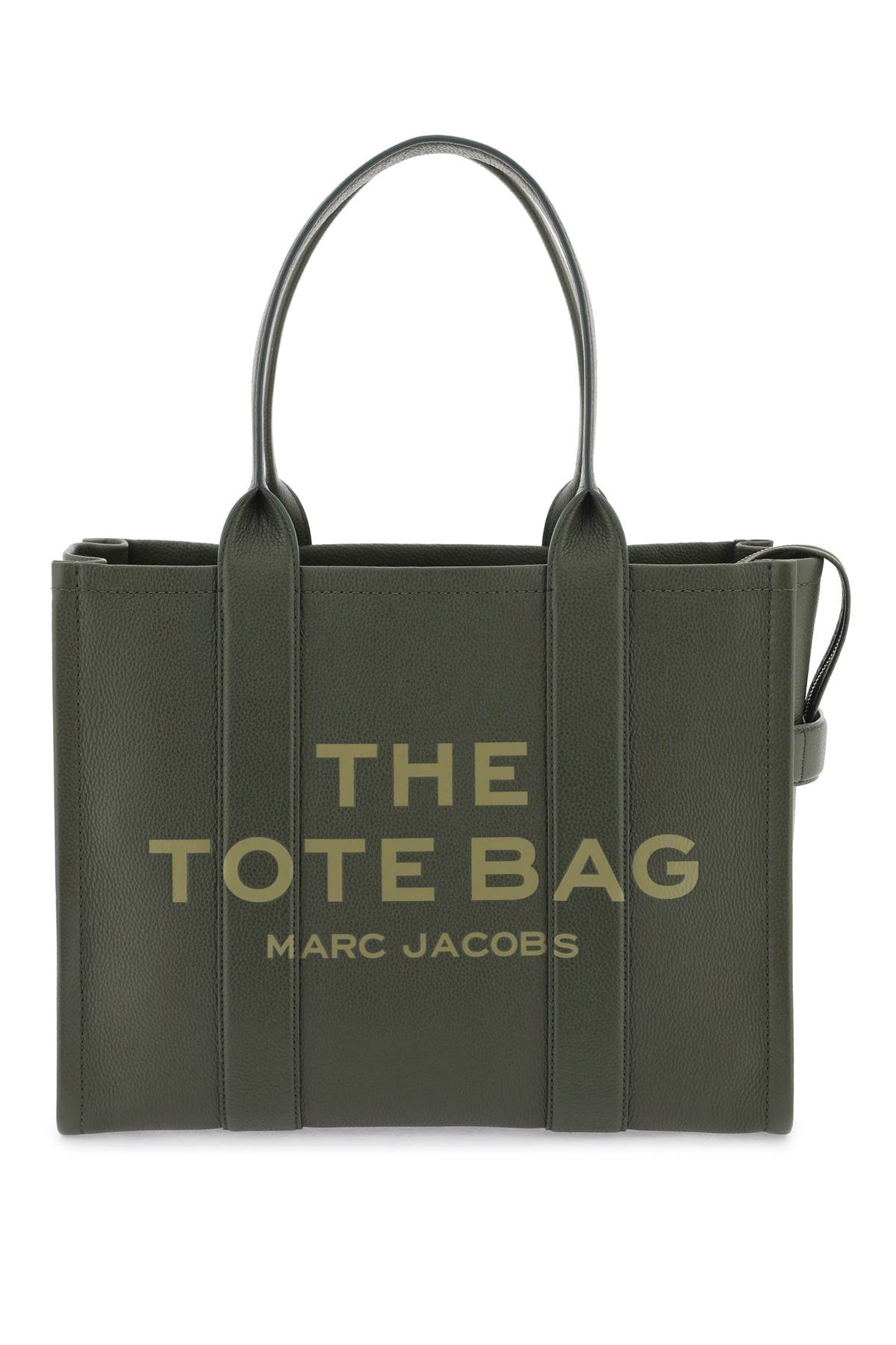 Marc Jacobs The Leather Large Tote Bag In Forest (green)