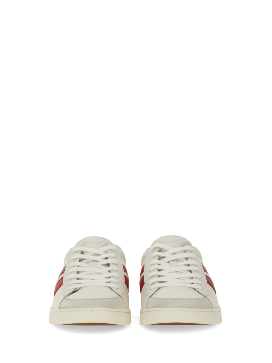 Shop Bally Tyger Sneaker In White