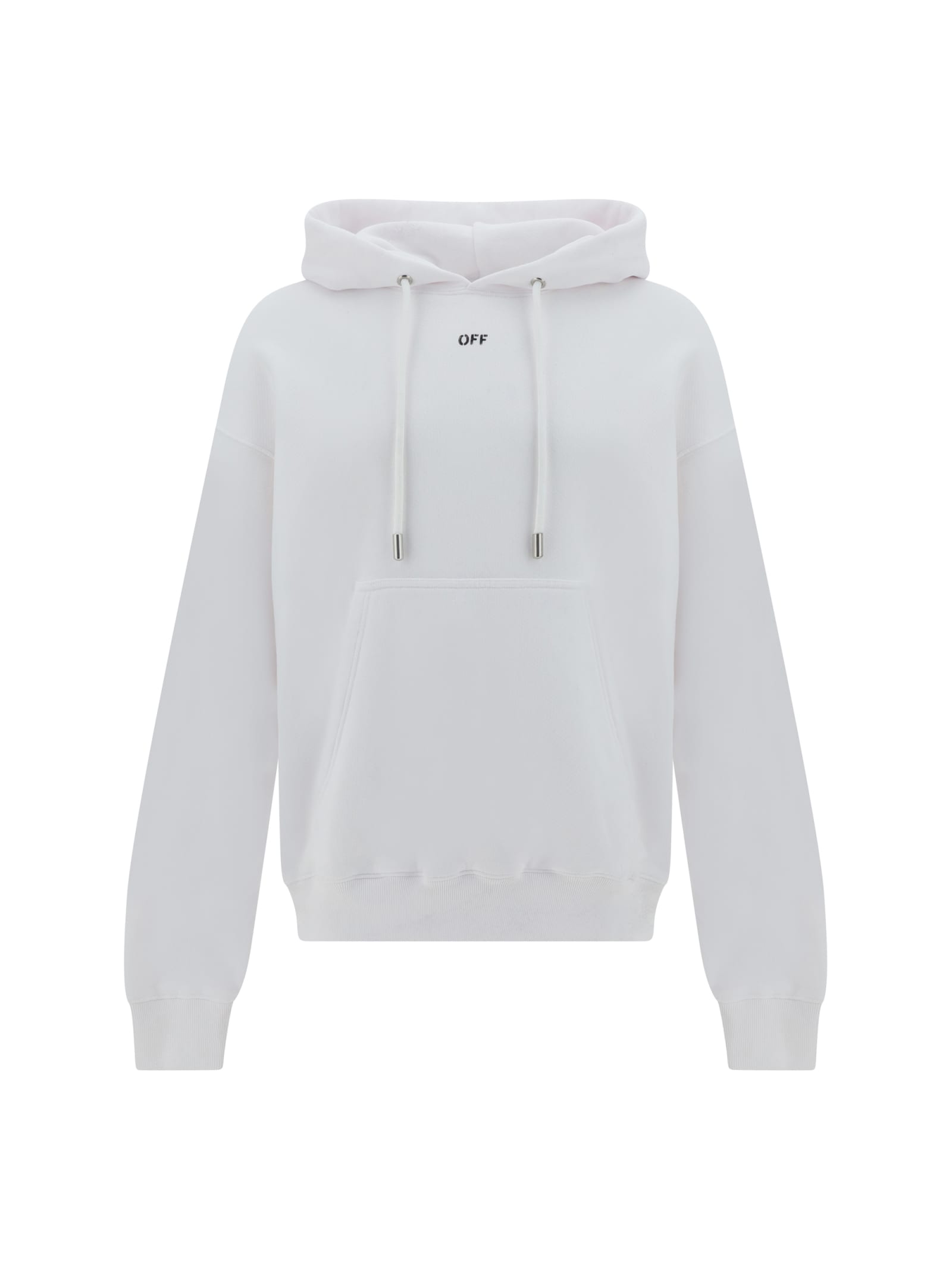 Shop Off-white Hoodie In White Black