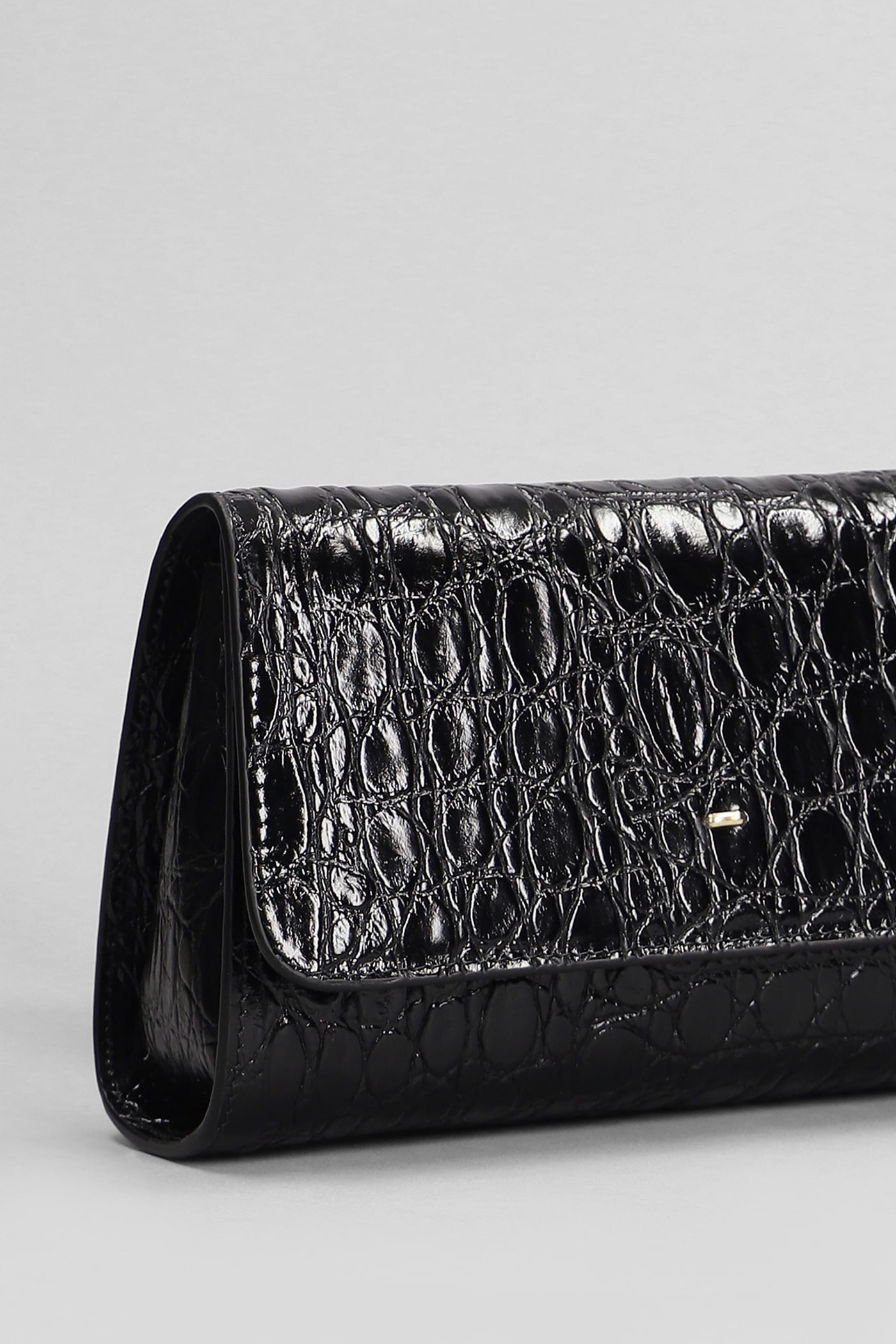 Giuseppe Zanotti Cleopatra Shoulder Bag In Black Leather In Black
