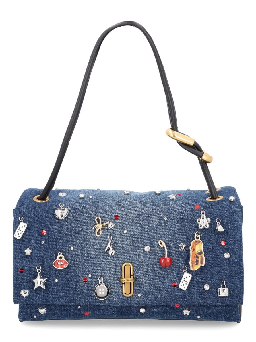 Marc Jacobs The Trinket Charm Bag In Blue