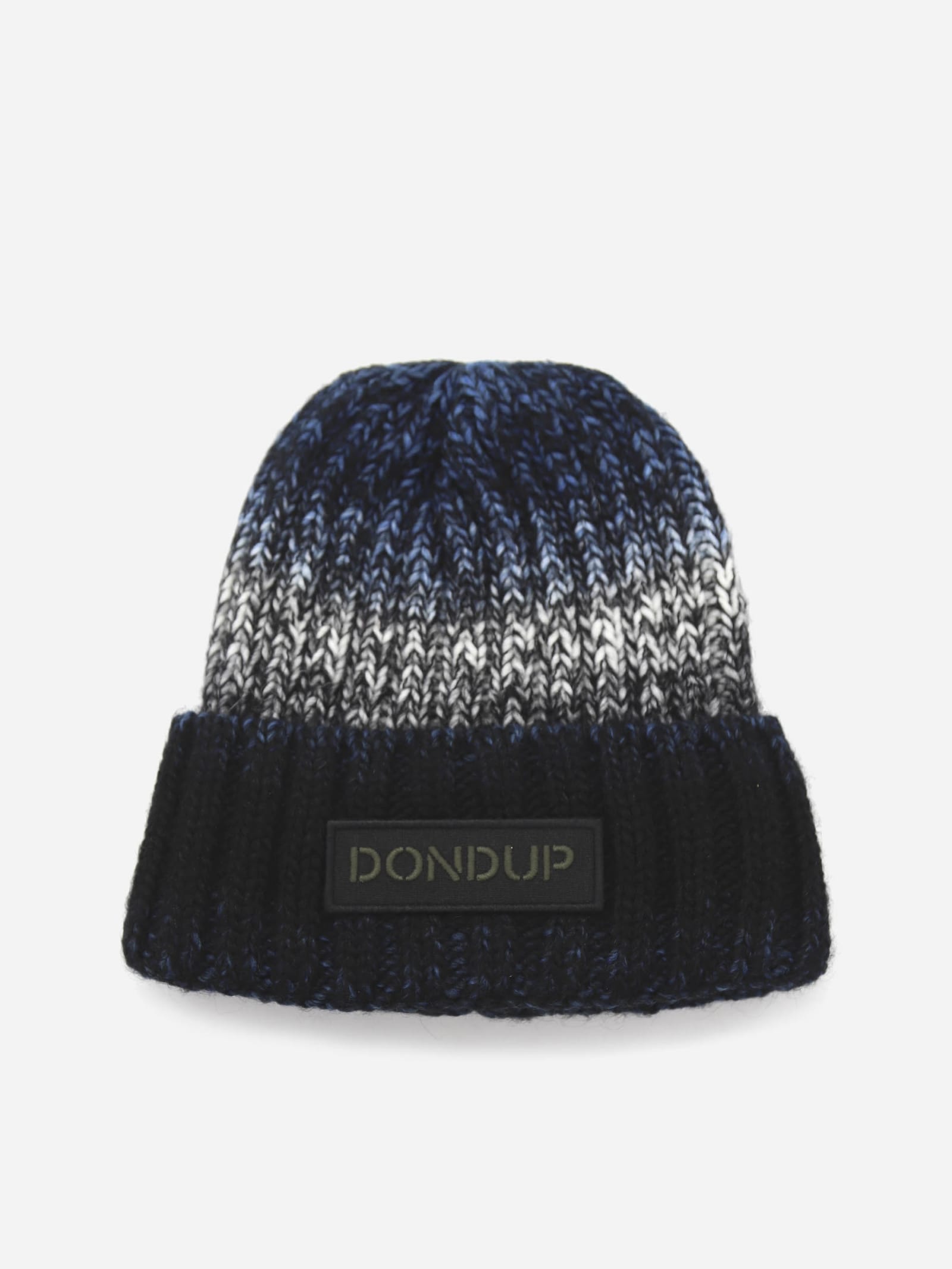 Dondup Wool Blend Hat With Logo