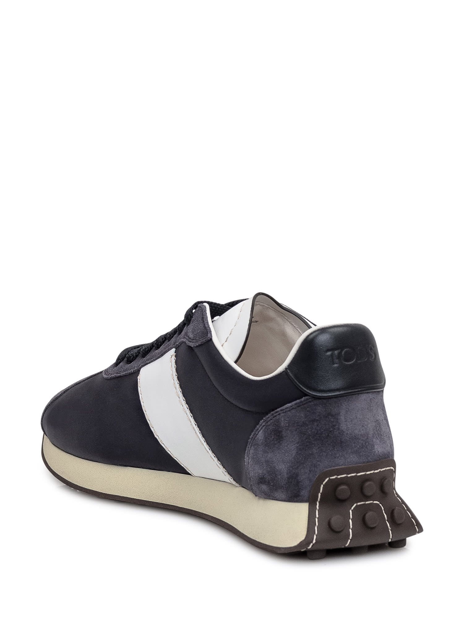 Shop Tod's All Sport Active Sneaker In Notte-blu-bianco Fdo Sabbia