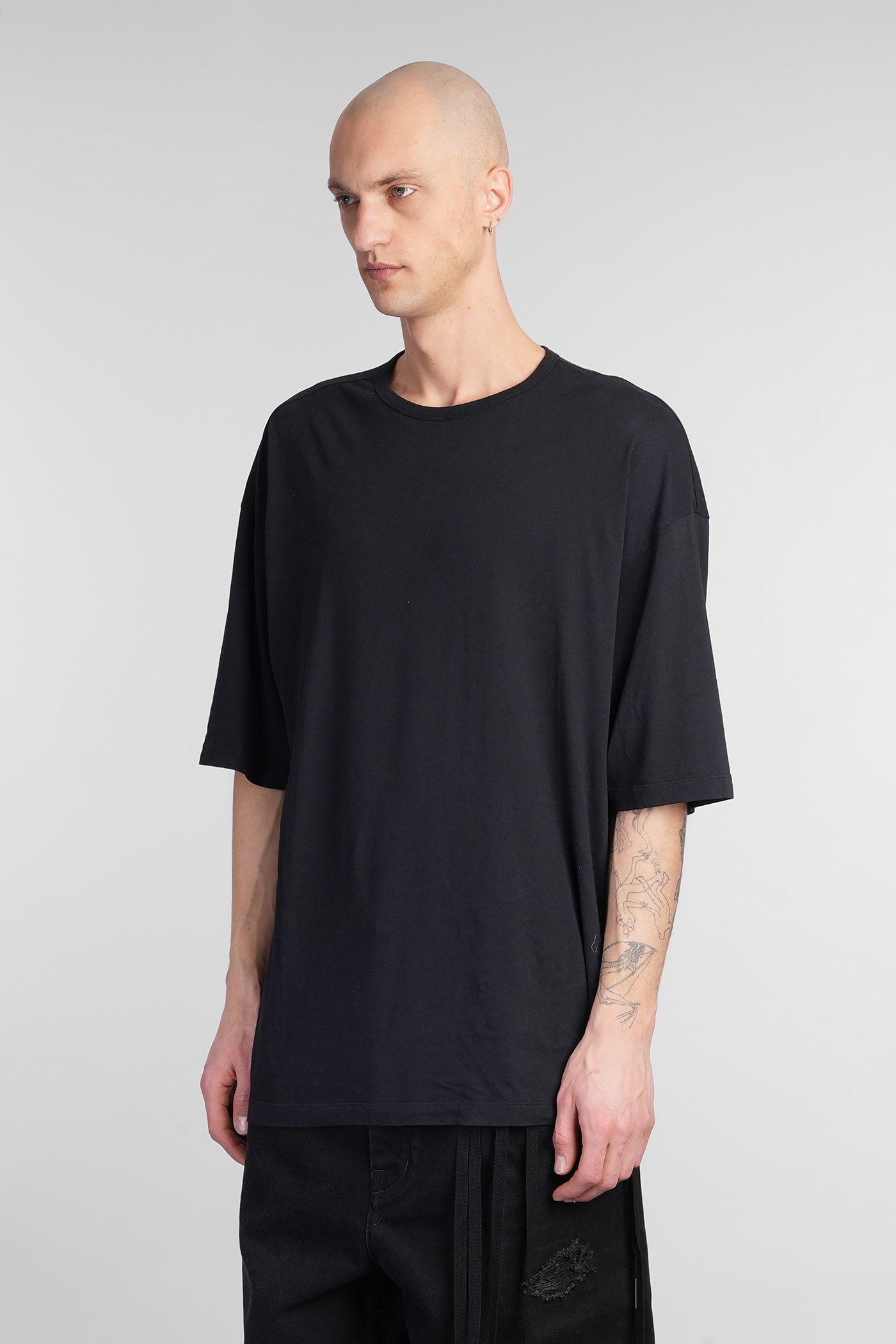 Ann Demeulemeester Short-sleeved T-shirt In Black