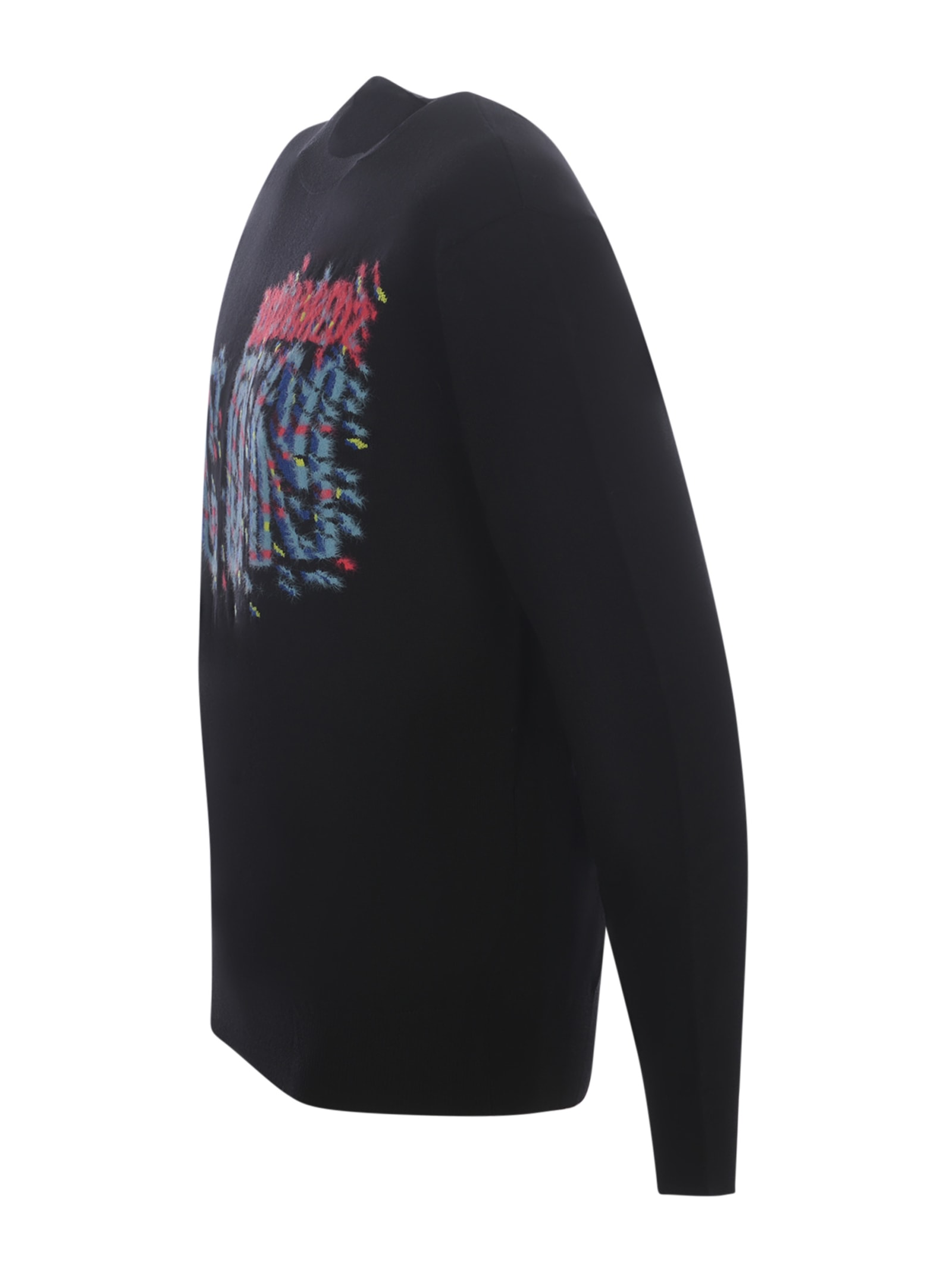 Shop Dsquared2 Sweater  Icon In Wool In Nero