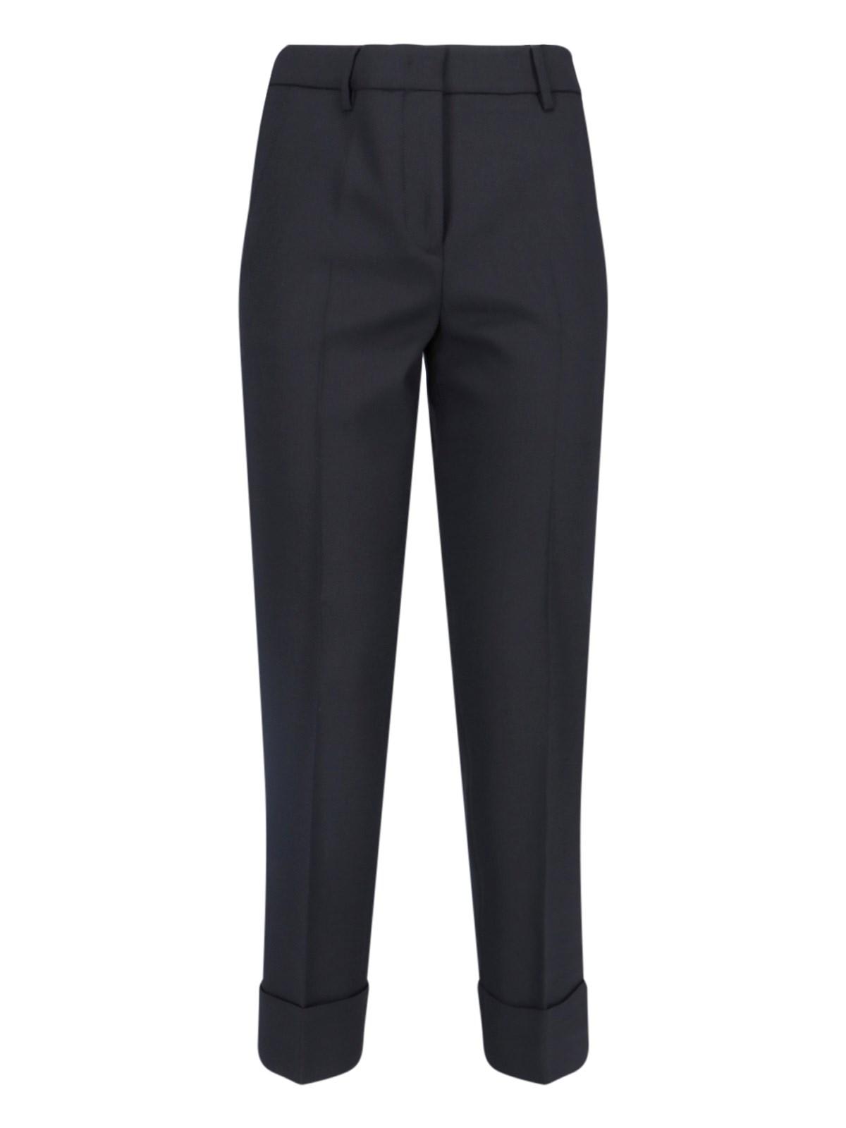 Shop Incotex - Tailored Trousers In Nero